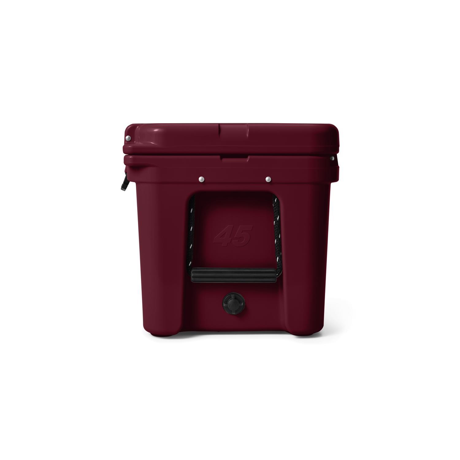 YETI Tundra 45 Wild Vine Red 54 cans Hard Cooler