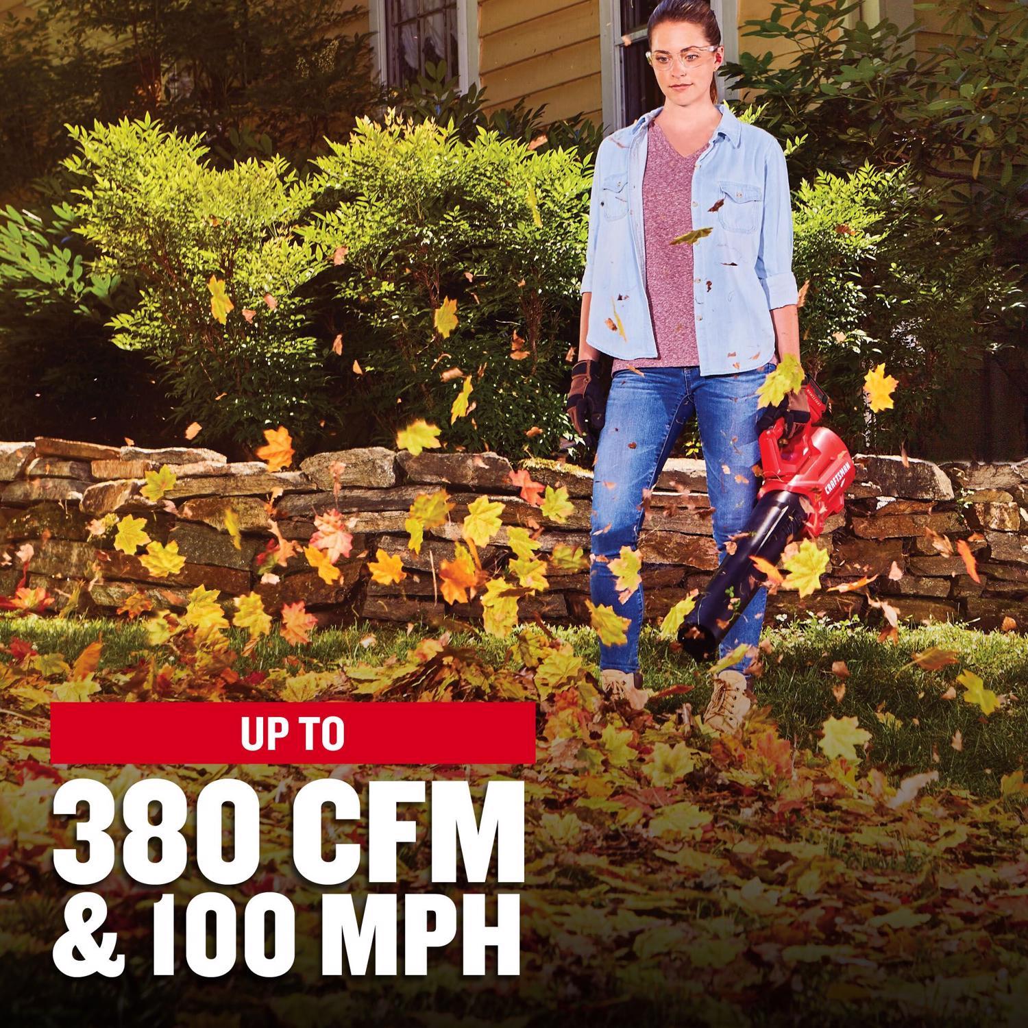 Craftsman V20 CMCBL700D1 90 mph 340 CFM Battery Handheld Blower Kit (Battery & Charger)
