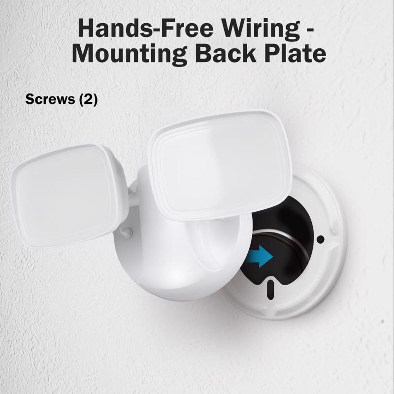 Feit LED Switch Hardwired LED White Security Floodlight