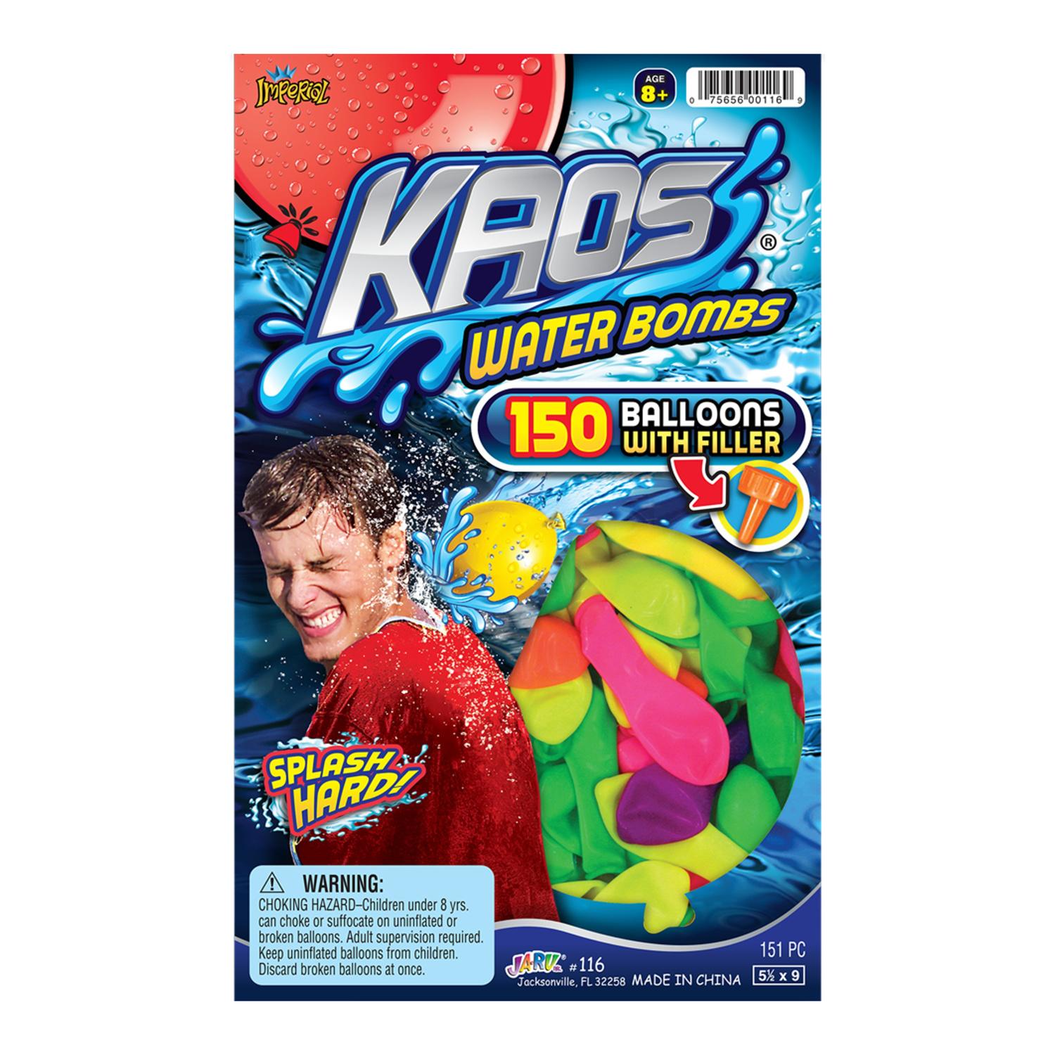 Kasos Water Balloons with Filler 151 pc