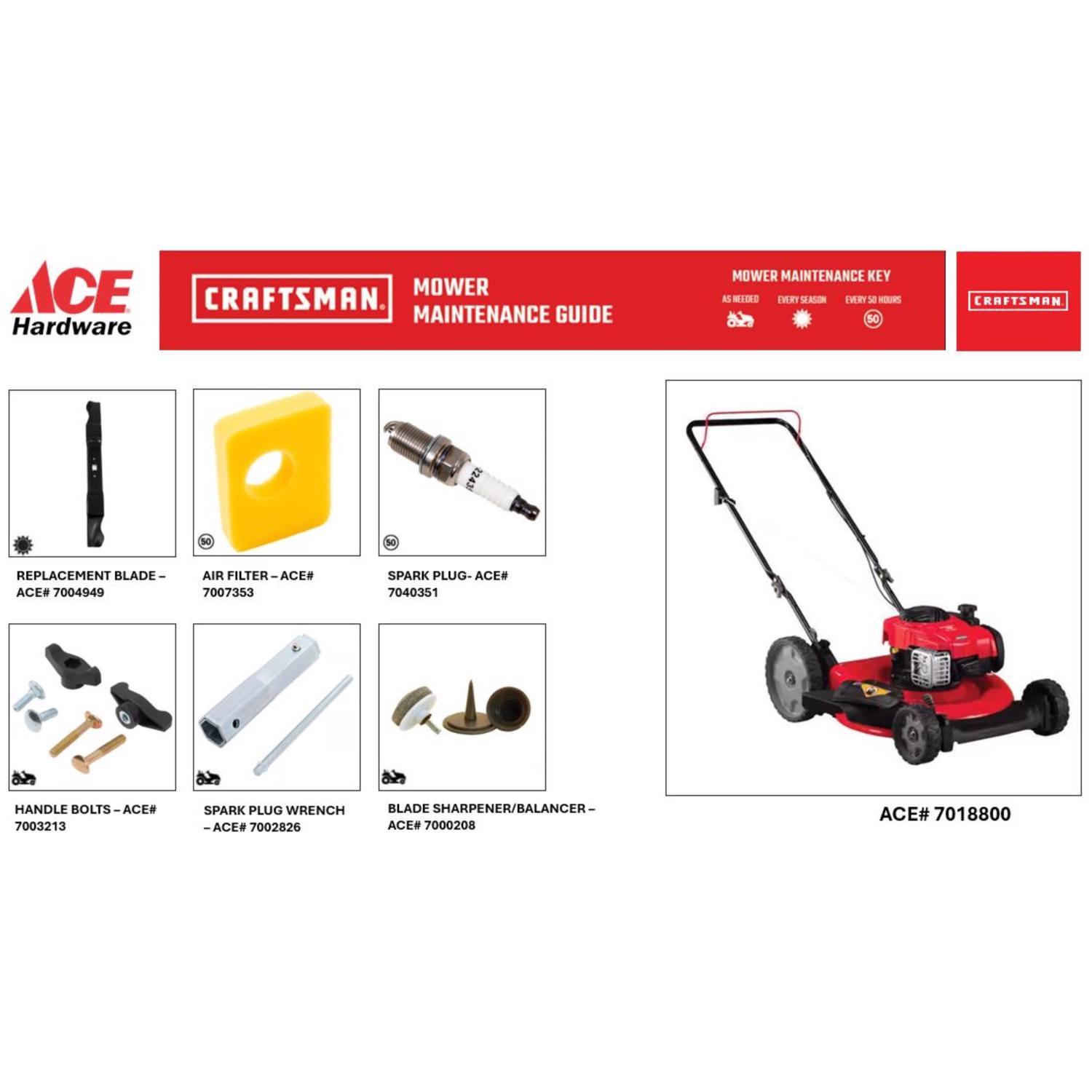 Craftsman CMXGMAM201102 21 in. 140 cc Gas Lawn Mower