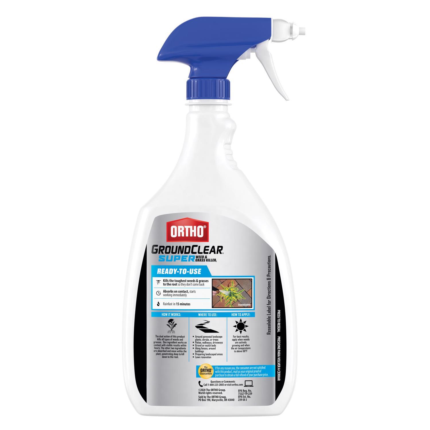 Ortho GroundClear Weed and Grass Killer RTU Liquid 24 oz