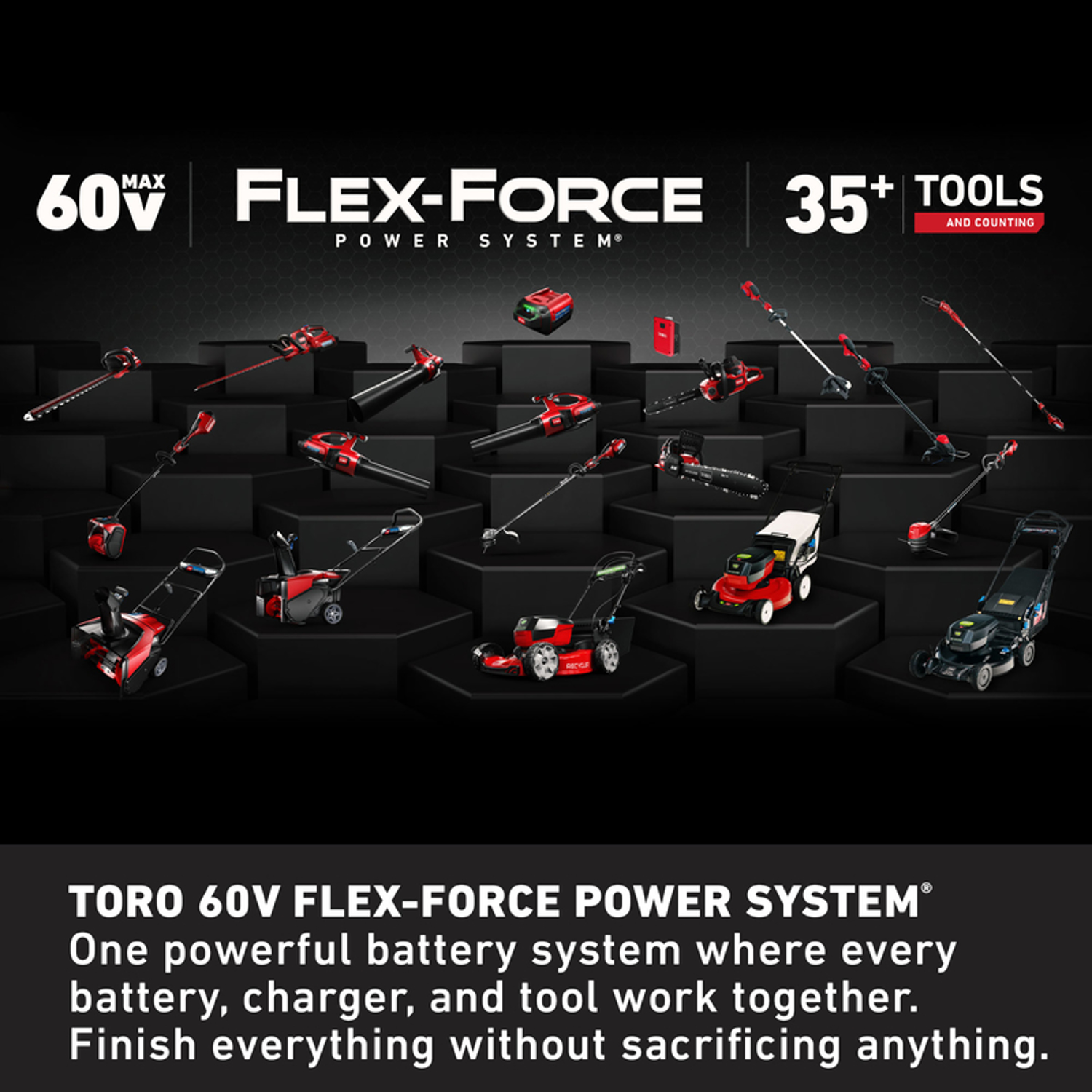 Toro 60V MAX* Electric Battery 13 Brushless String Trimmer (51831