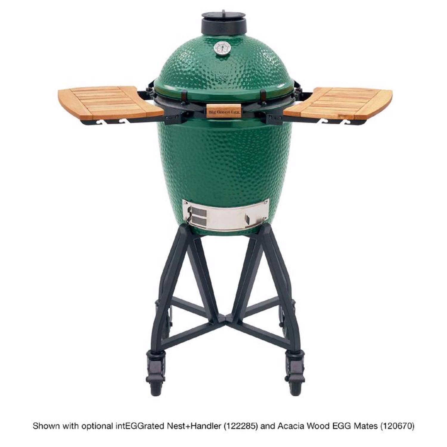 Big Green Egg 15 in. Medium Charcoal Kamado Grill and Smoker Green