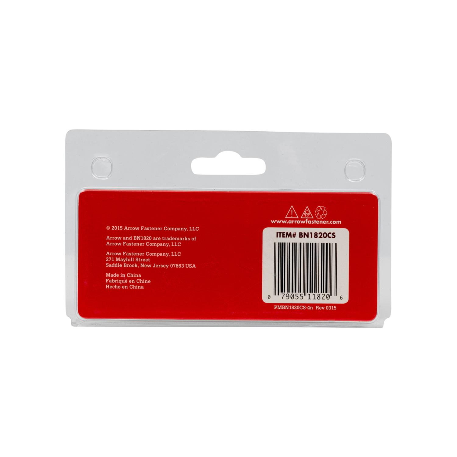 Arrow BN18 18 Ga. X 1-1/4 in. L Galvanized Steel Brad Nails 1000 pk 0.65 lb