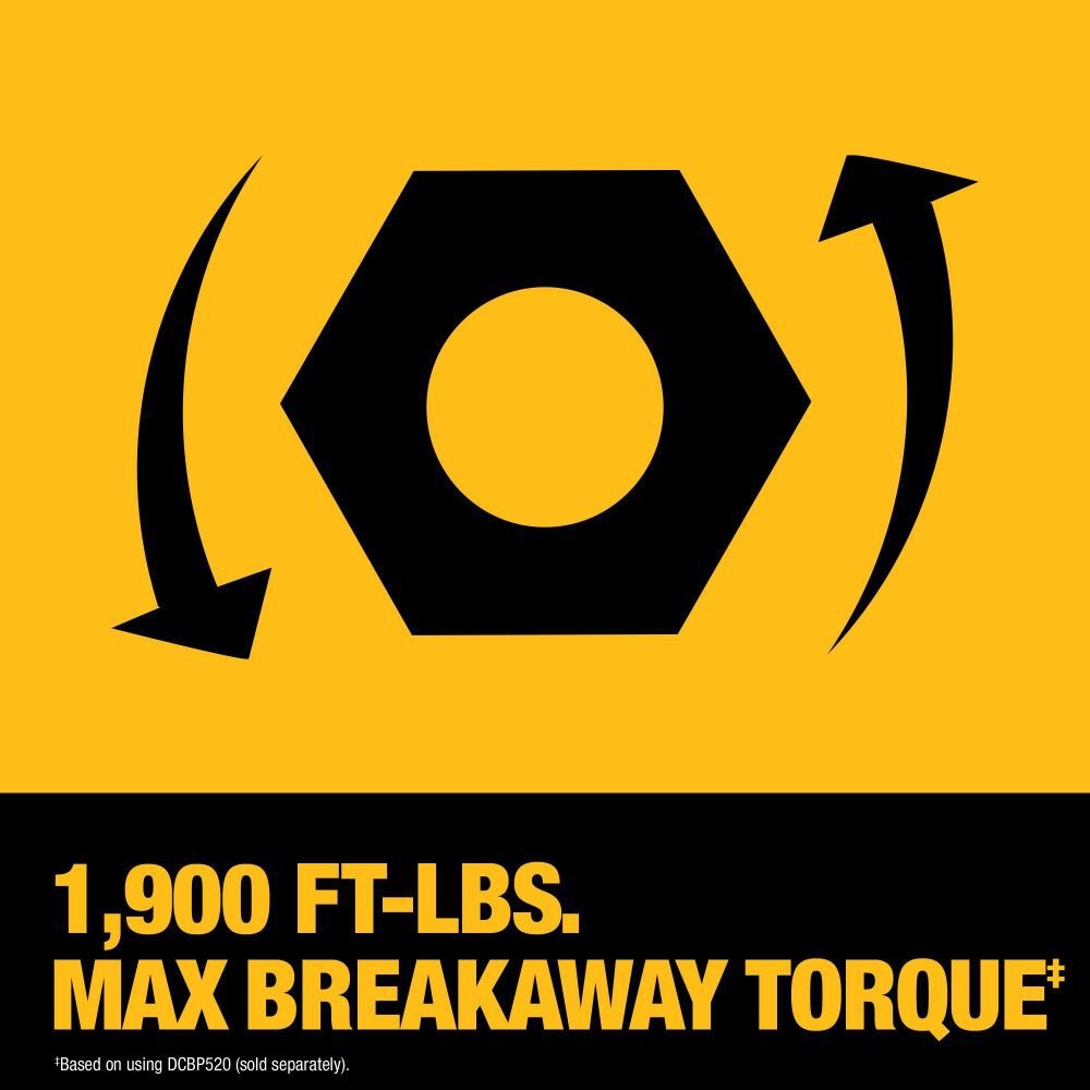 DEWALT 20V MAX XR 3/4 in. Impact Wrench with Hog Ring (Bare Tool)