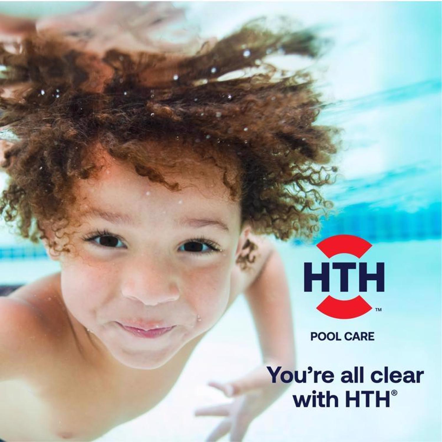 HTH Pool Care 3" Tablet Chlorinating Chemicals 8 lb