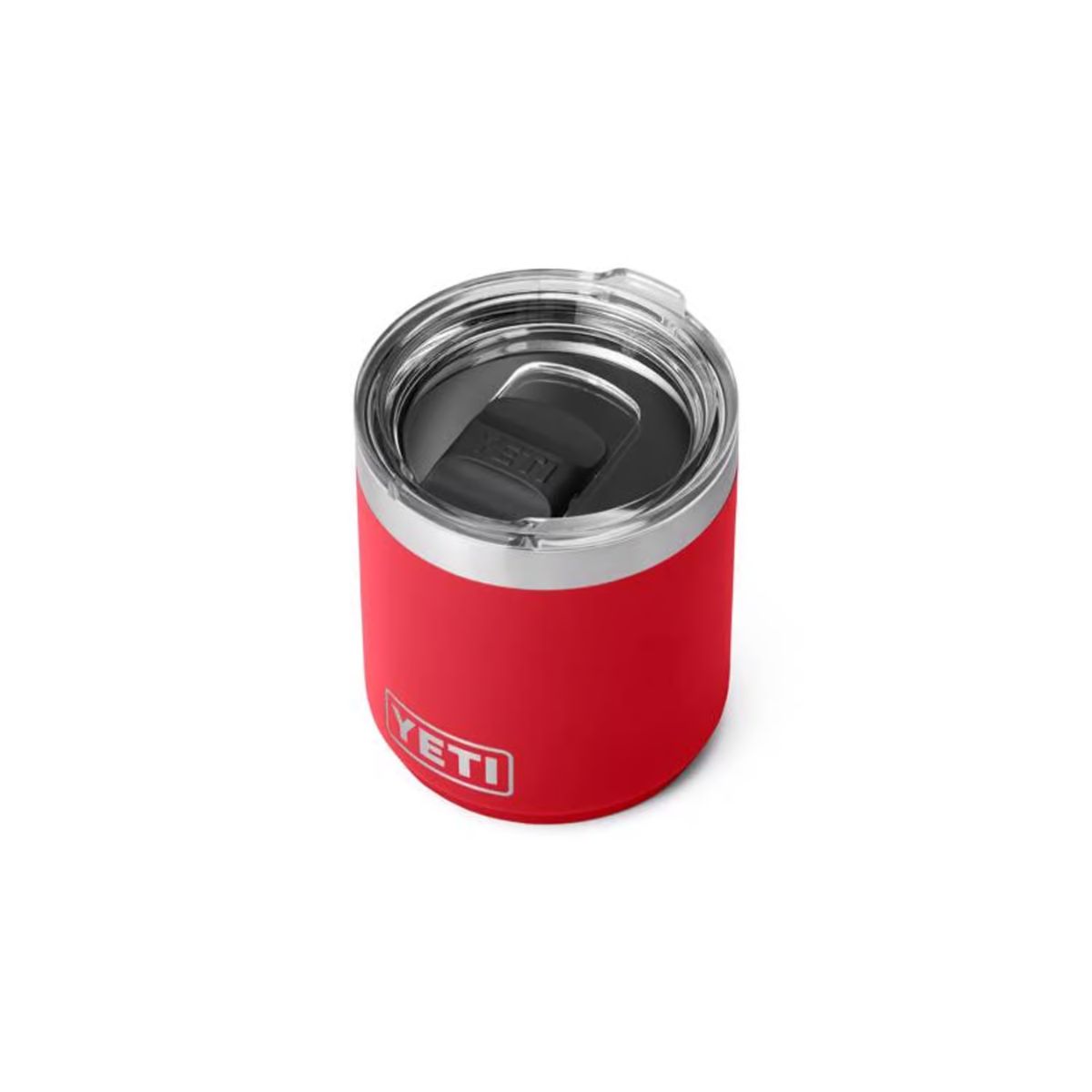 YETI Rambler 10 oz. Rescue Red BPA Free Lowball 2.0 Tumbler with MagSlider Lid