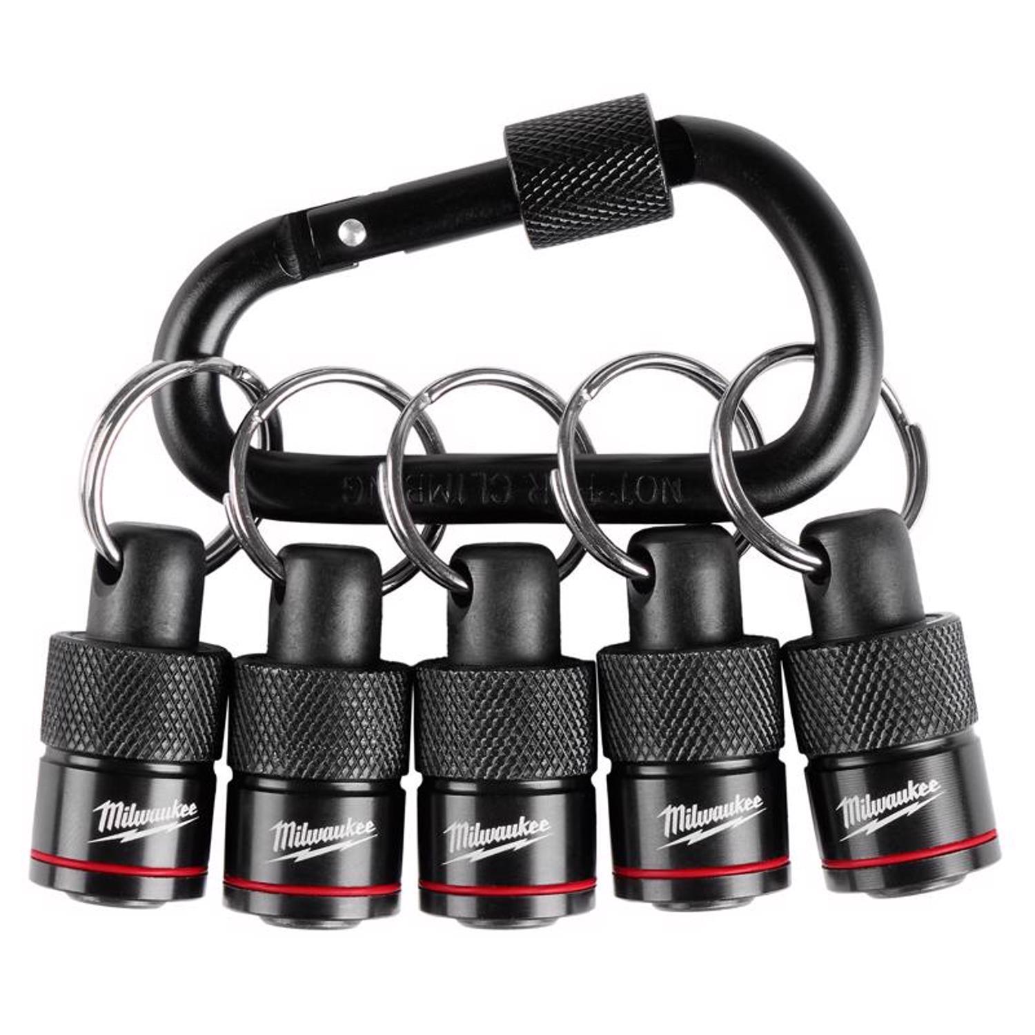 Milwaukee hex bit holder With Carabiner Bit Holder 5 pk