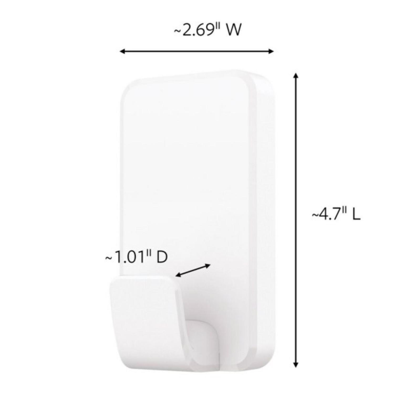 3M Command Extra Large Plastic Hook 4.7 in. L 1 pk