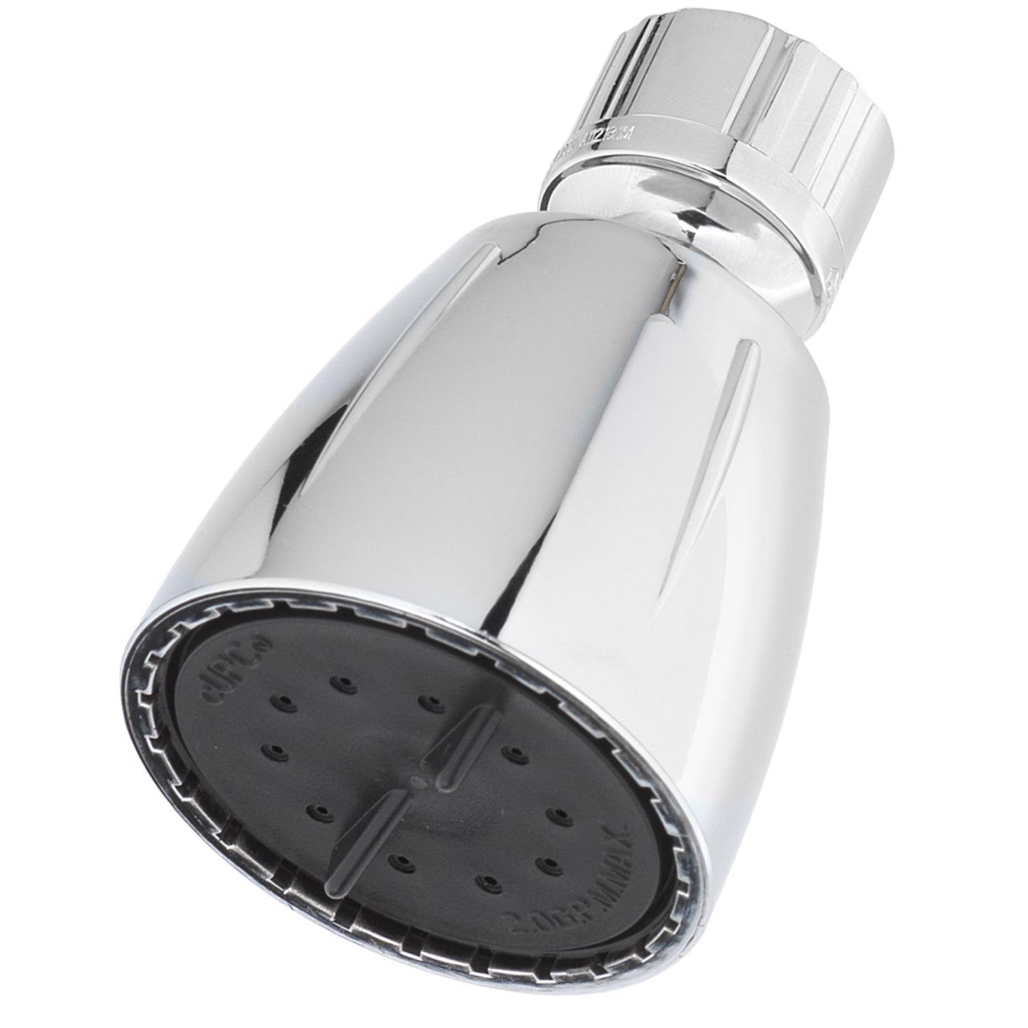 Oakbrook Collection Chrome ABS Plastic 1 settings Wallmount Showerhead 1.8 gpm