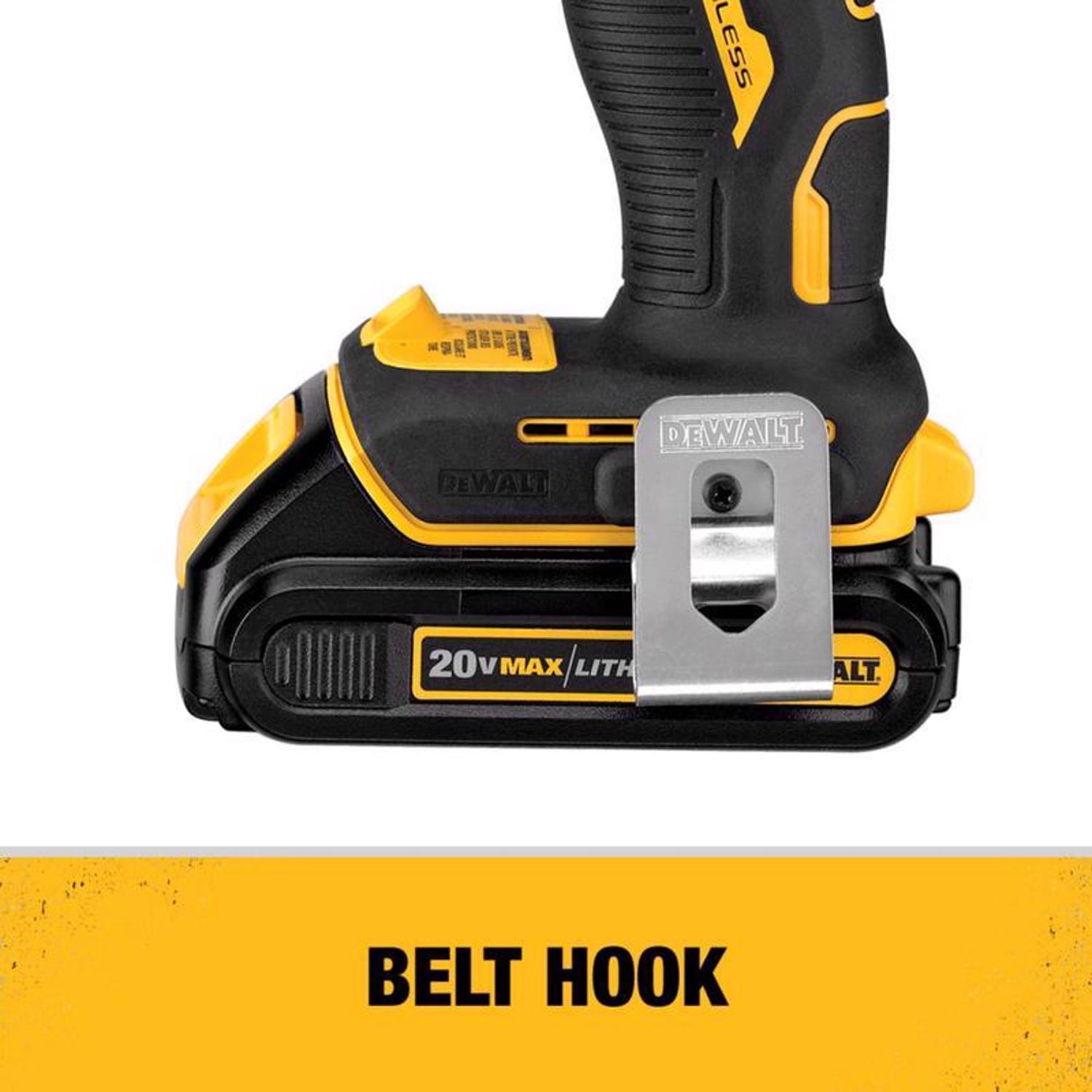DEWALT 20V MAX ATOMIC 20 V 1/2 in. Brushless Cordless Compact Hammer Drill Kit (Battery & Charger)