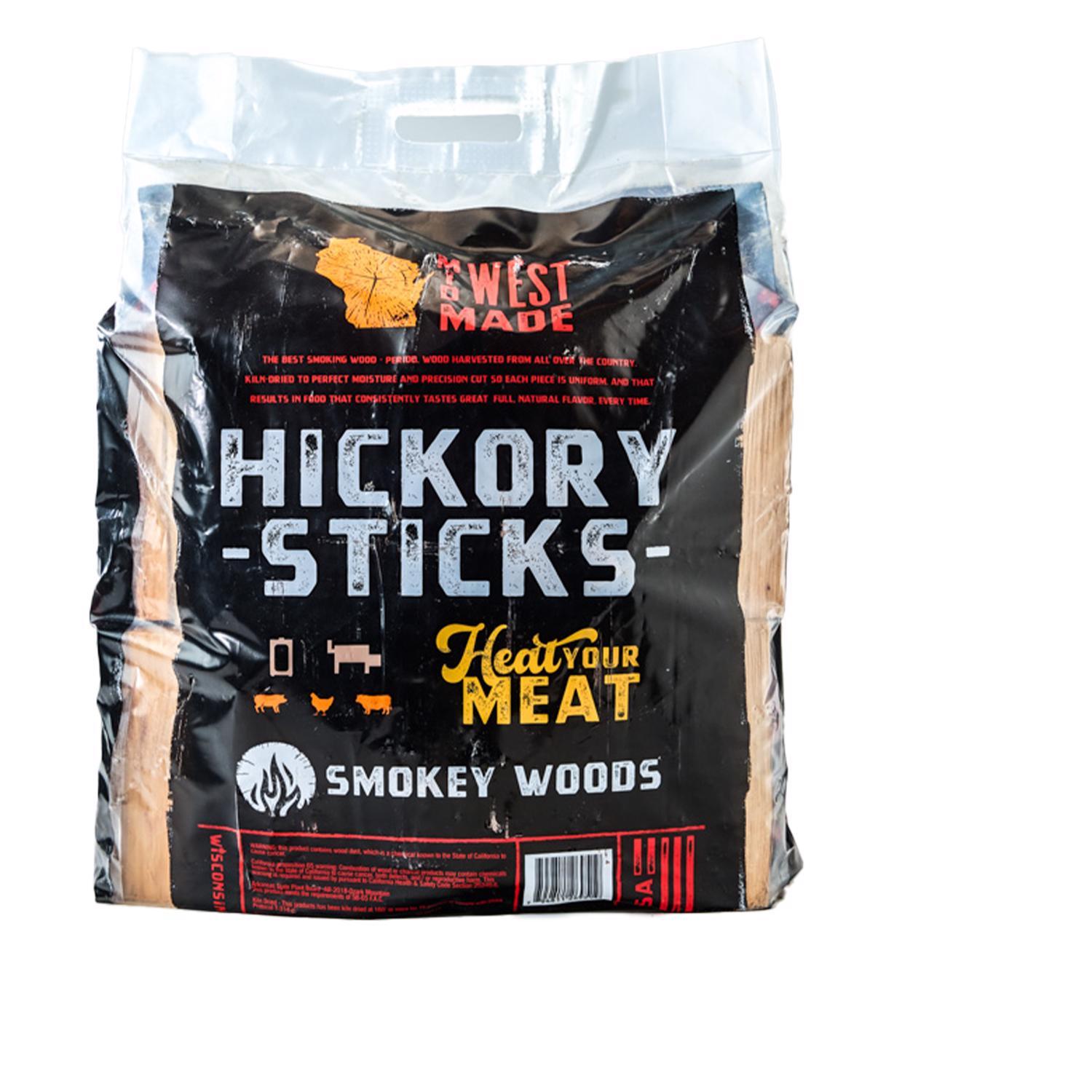 Smokey Woods All Natural Hickory Cooking Logs 1 cu ft