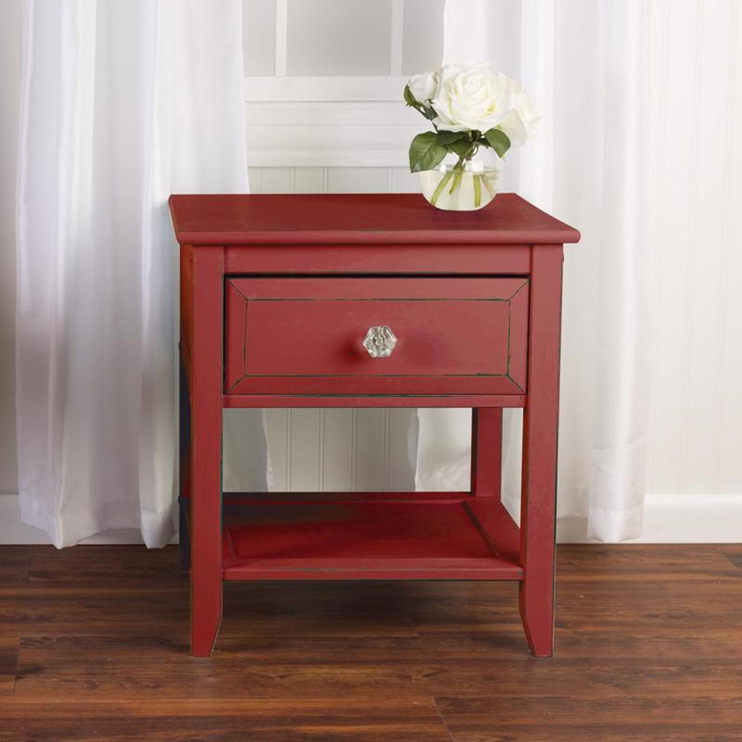 Rust-Oleum Chalked Ultra Matte Farmhouse Red Water-Based Acrylic Chalk Paint 30 oz