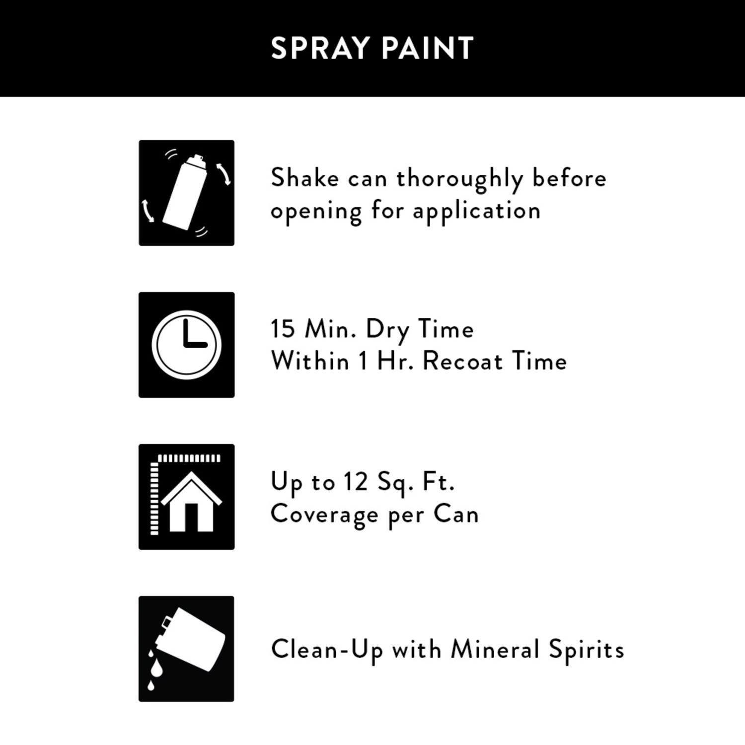 Magnolia Home by Joanna Gaines Matte Blackboard Sprayable Chalk Paint 12 oz
