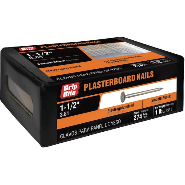 Grip-Rite Nail Plaster E Galv 1.5" 1#