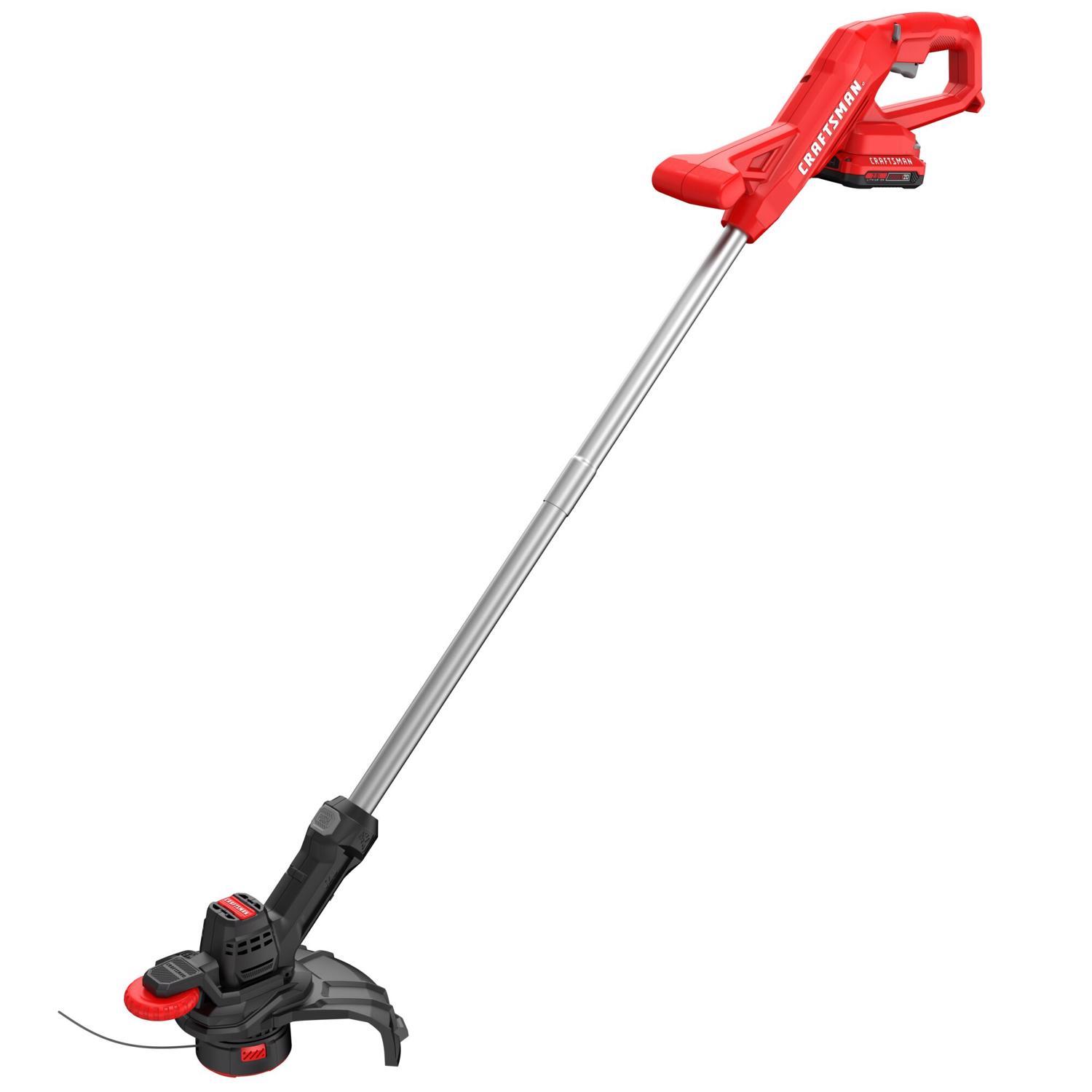 Craftsman CMCST915D1 10 in. 20 V Battery String Trimmer Kit (Battery & Charger)