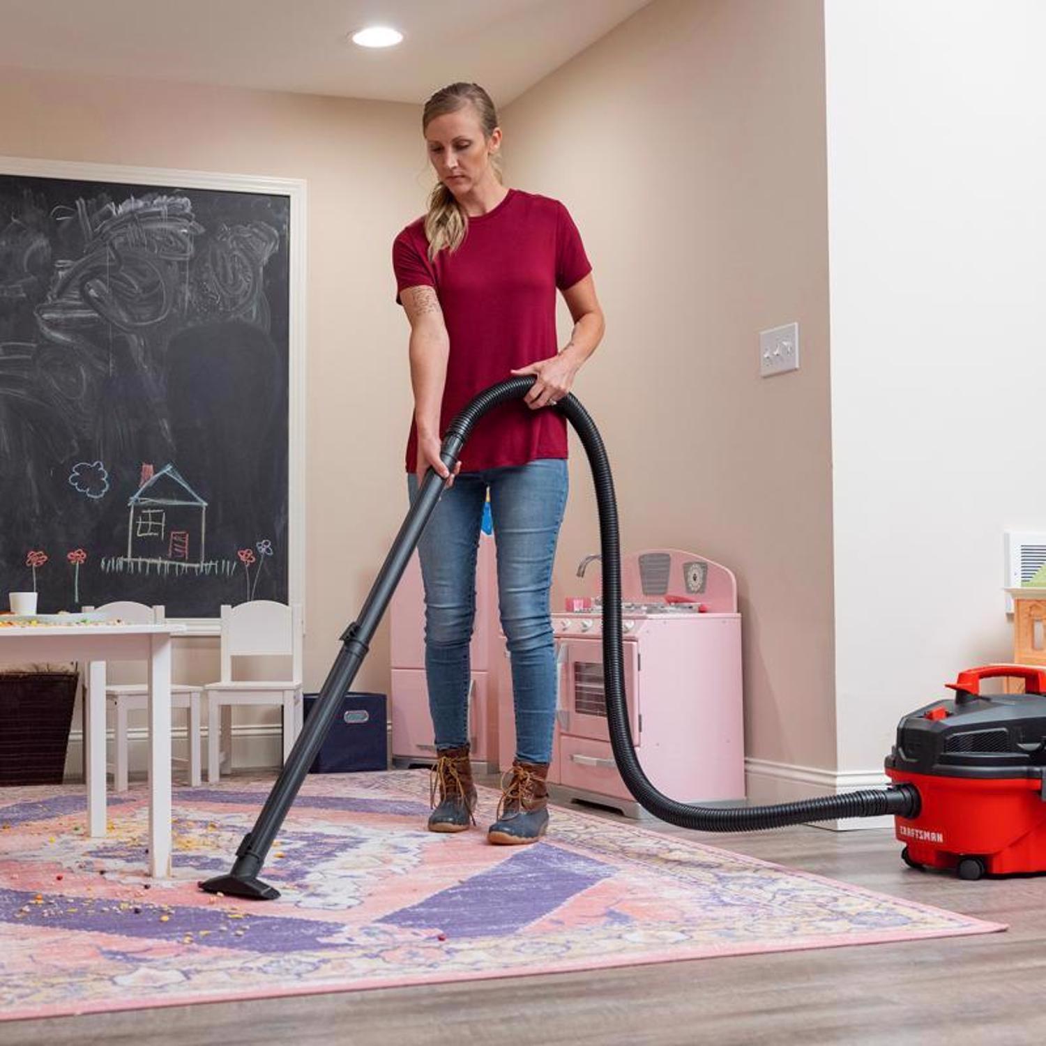 Craftsman 4 gal Corded Wet/Dry Vacuum Tool Only 120 V 5 HP