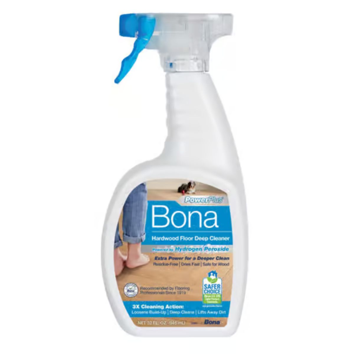 Bona PowerPlus Hardwood Floor Cleaner Liquid 32 oz.