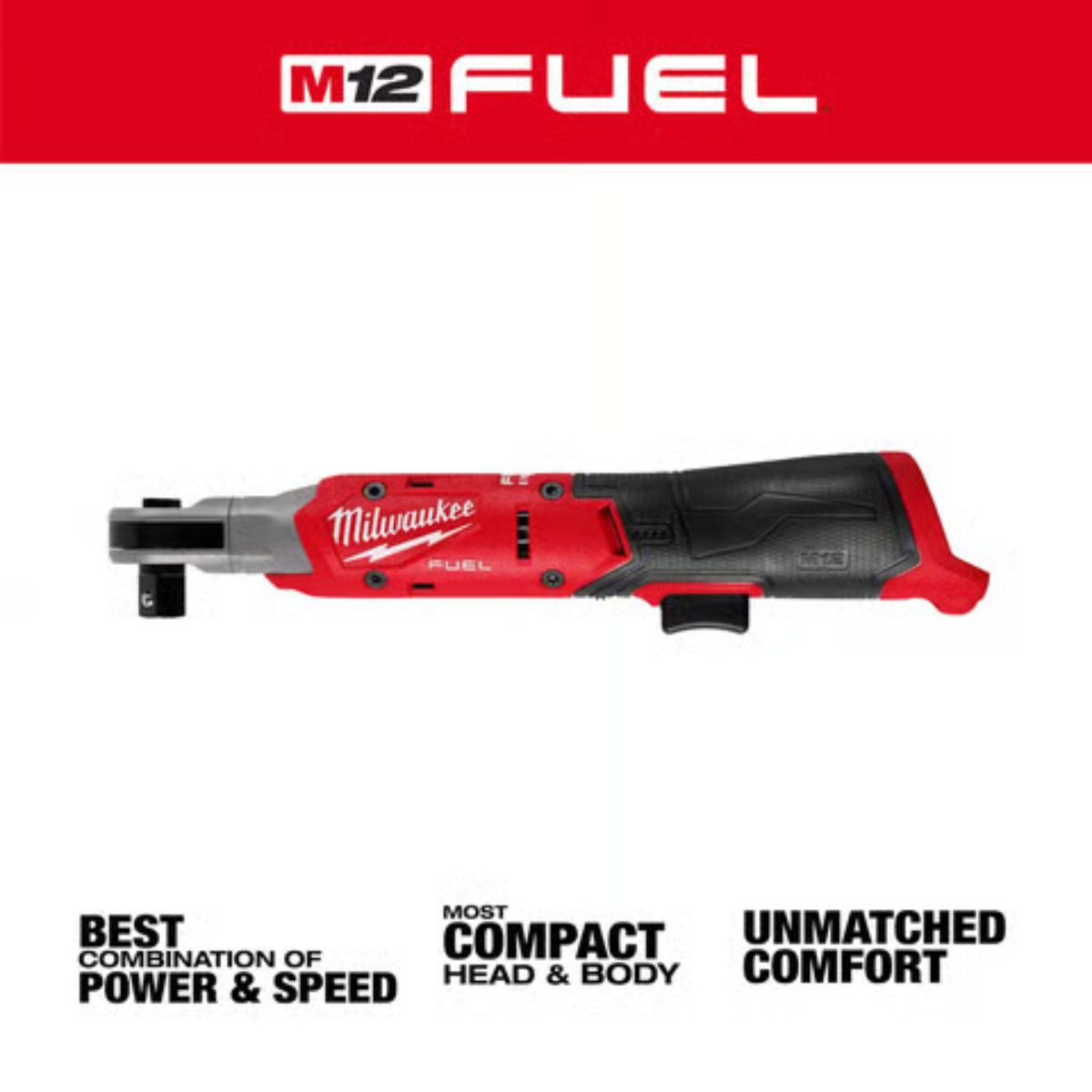 Milwaukee M12 FUEL 1/2 in. Brushless Cordless Ratchet Tool Only