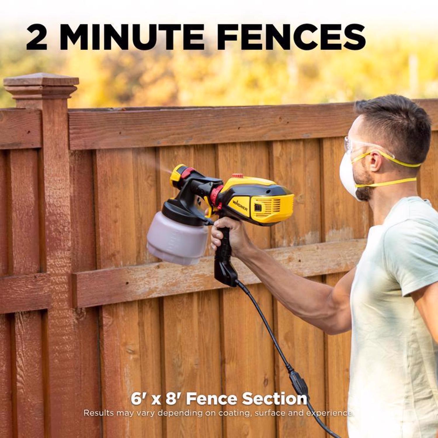 Wagner Flexio 595 6 psi Metal HVLP Paint Sprayer