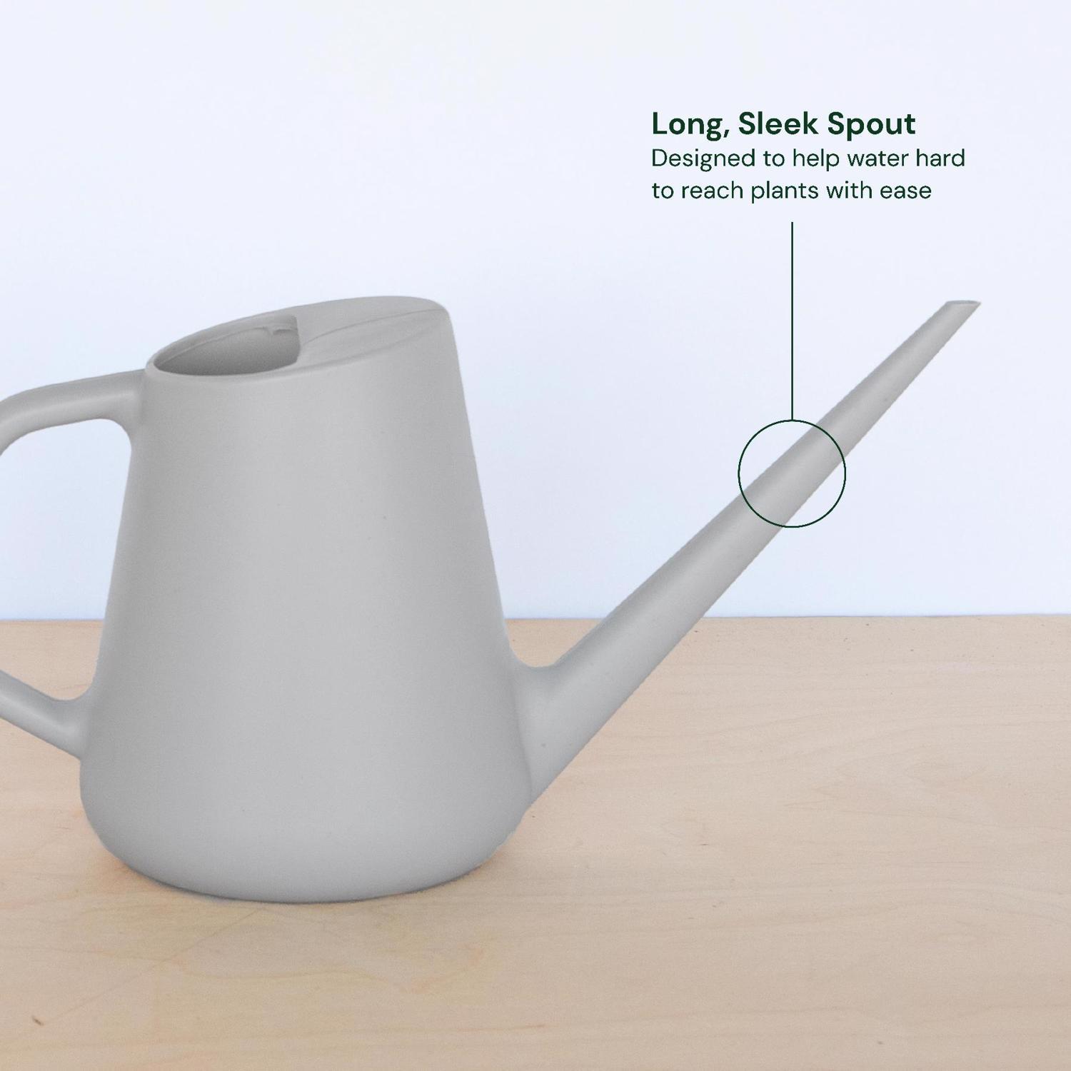 Bloem Fern Gray 1 gal Resin Watering Can