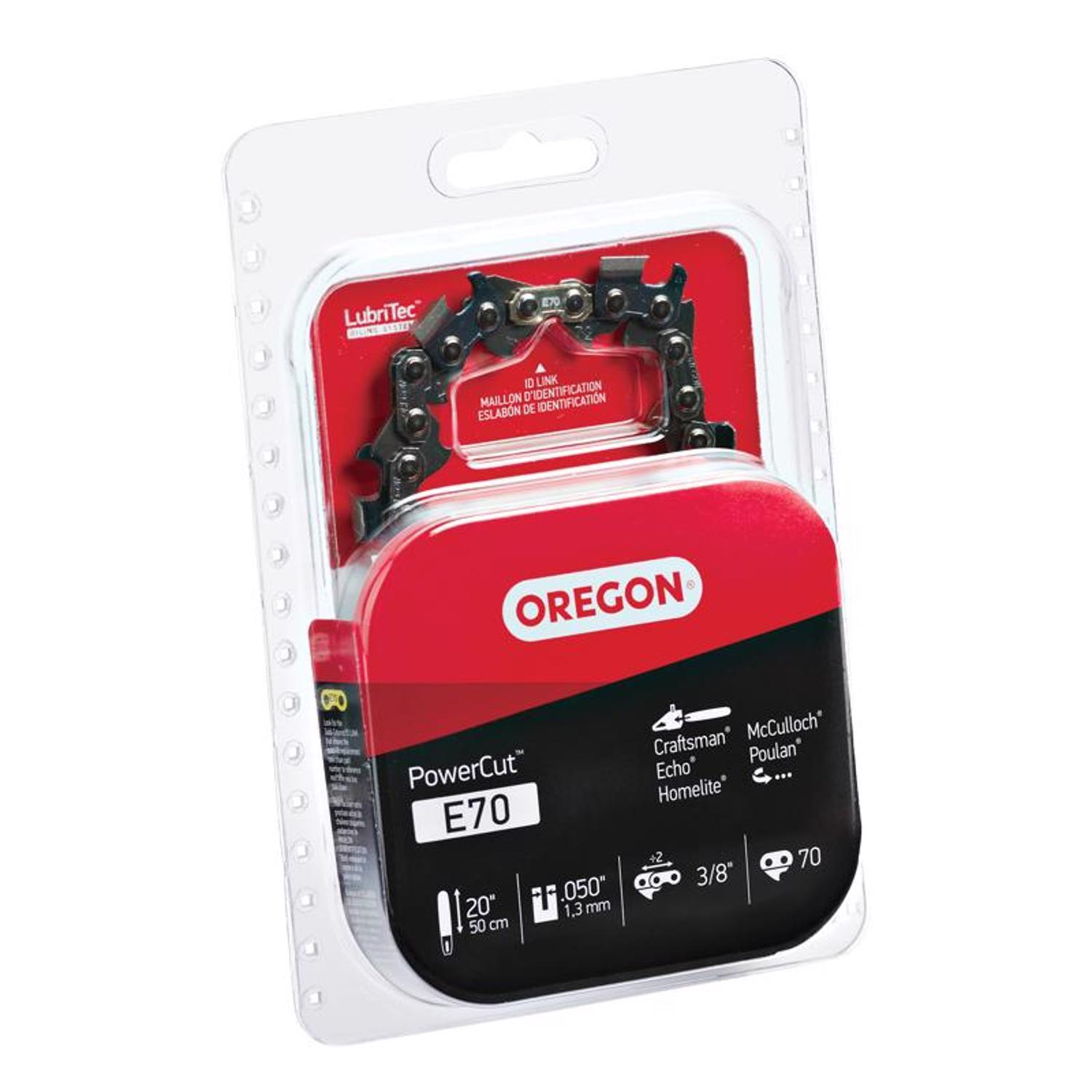 Oregon PowerCut E70 20 in. Chainsaw Chain 70 links