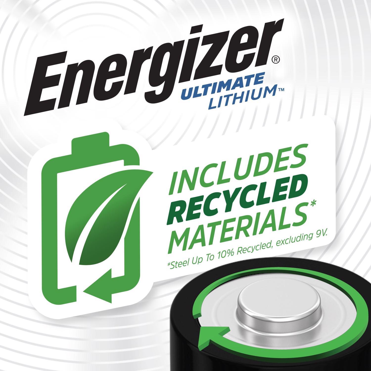 Energizer Ultimate Lithium AA 1.5 V Battery 8 pk