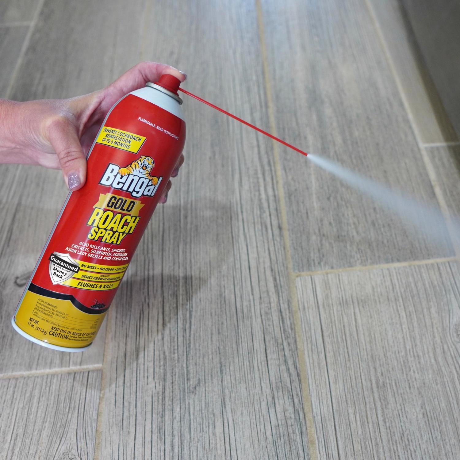 Bengal Gold Roach Spray Insect Killer Liquid 11 oz