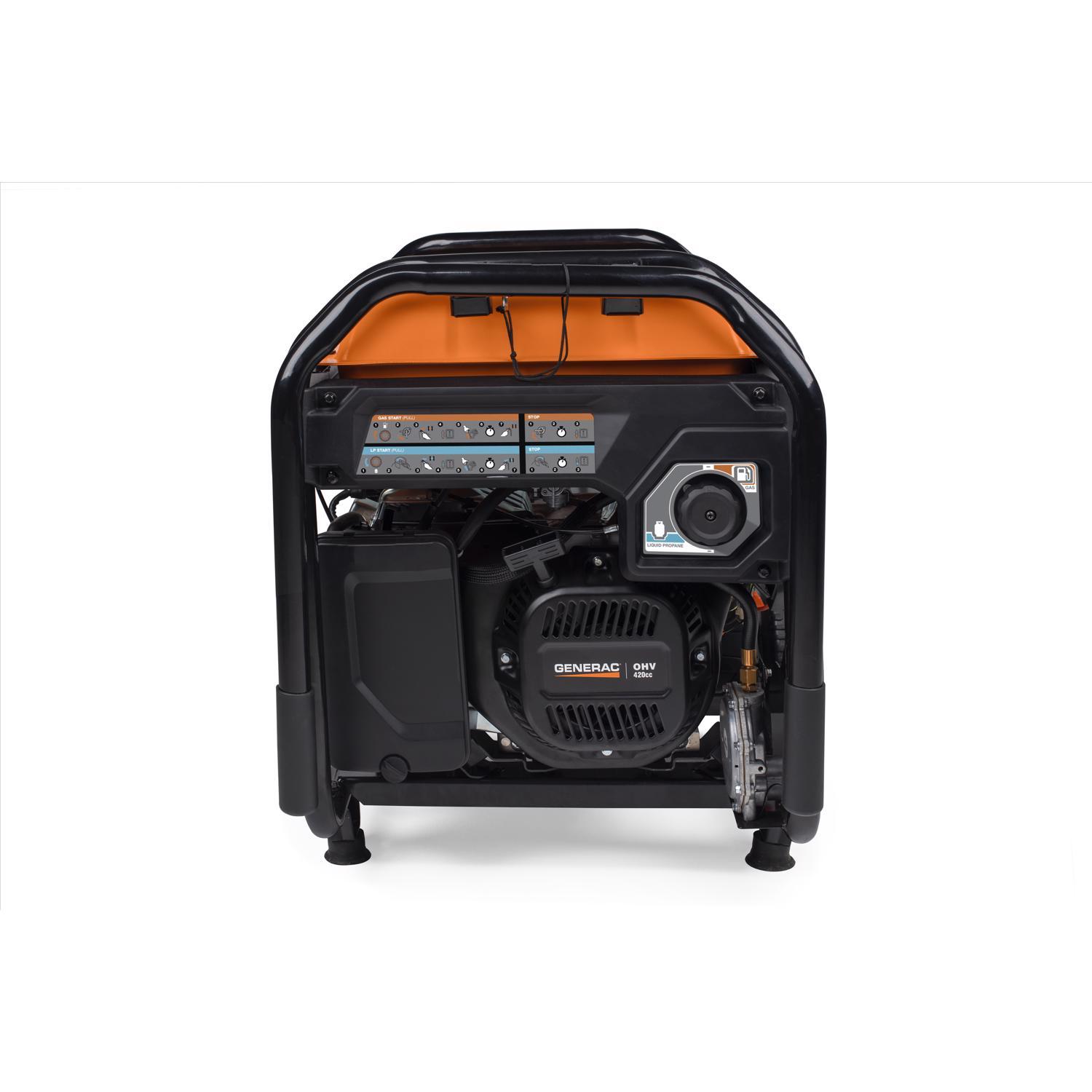 Generac GP 7500 W 120 V Gas/LP Portable Portable Generator 7500 W