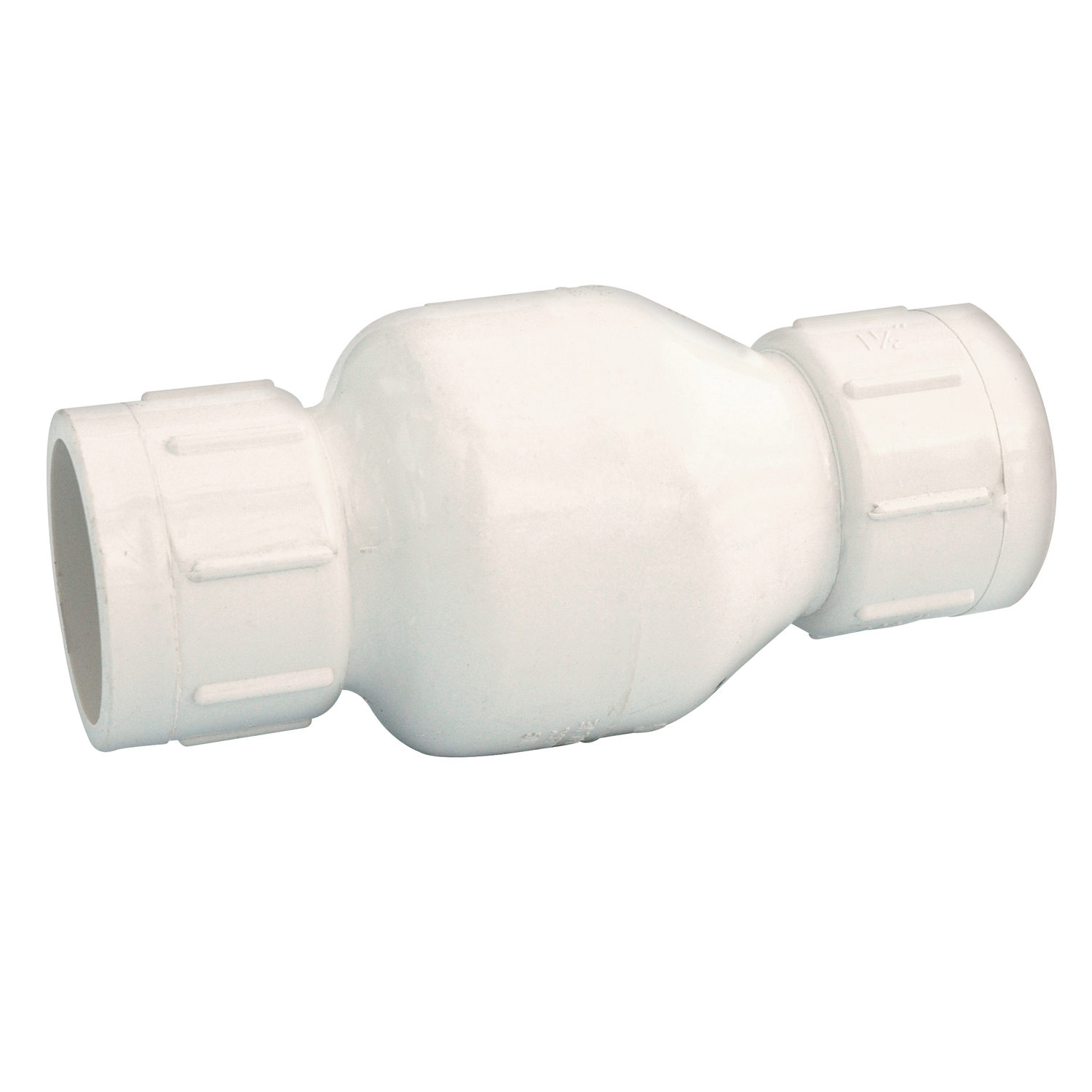 Homewerks 1/2 in. D X 1/2 in. D Solvent PVC Spring Loaded Check Valve