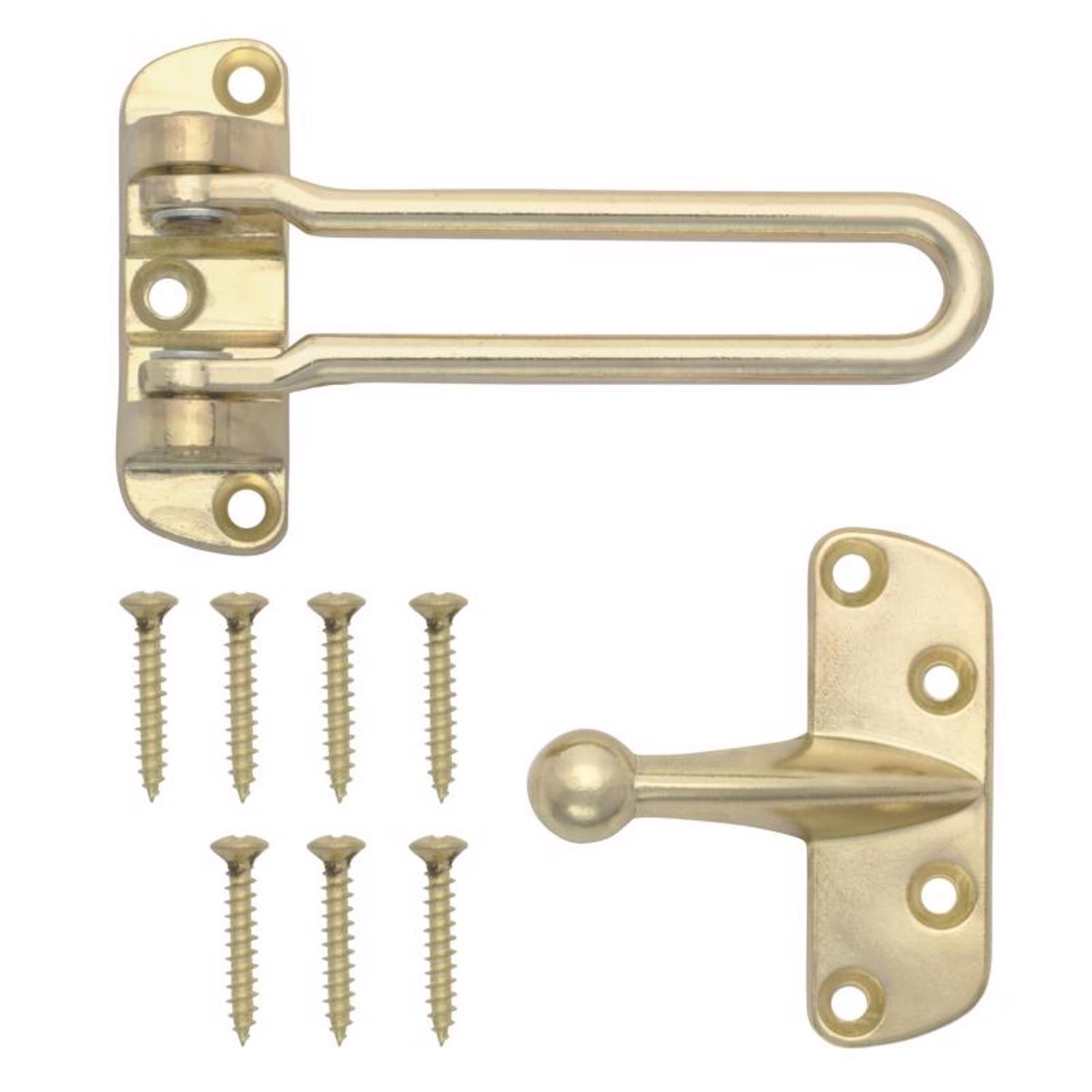 Ace 5 in. H X 4-1/8 in. L Steel Swingbar Door Guard