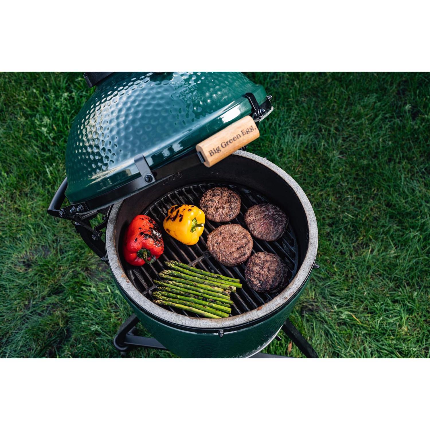 Big Green Egg 15 in. Medium Charcoal Kamado Grill and Smoker Green