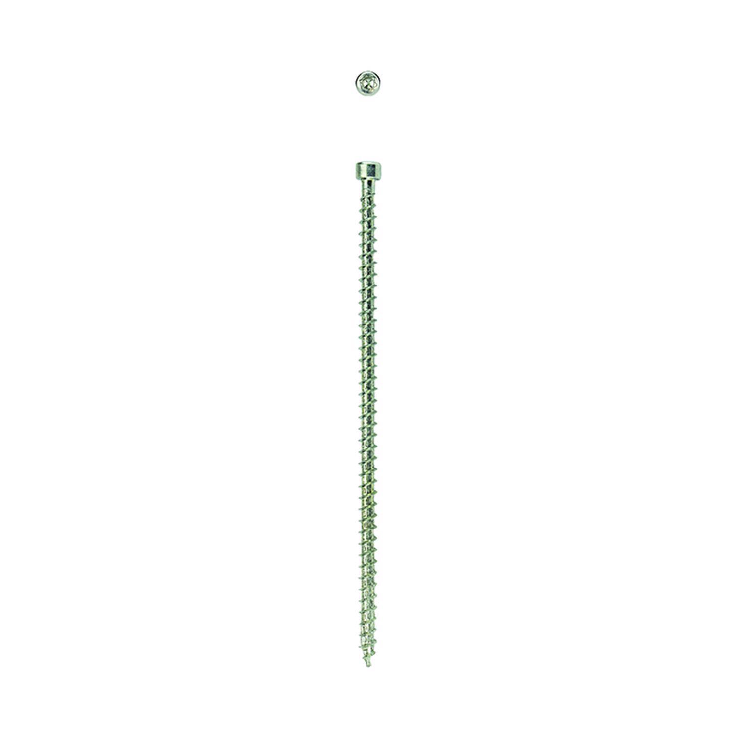 SPAX Truss No. 14 Label X 6-1/4 in. L Star Round Head Serrated Construction Screws
