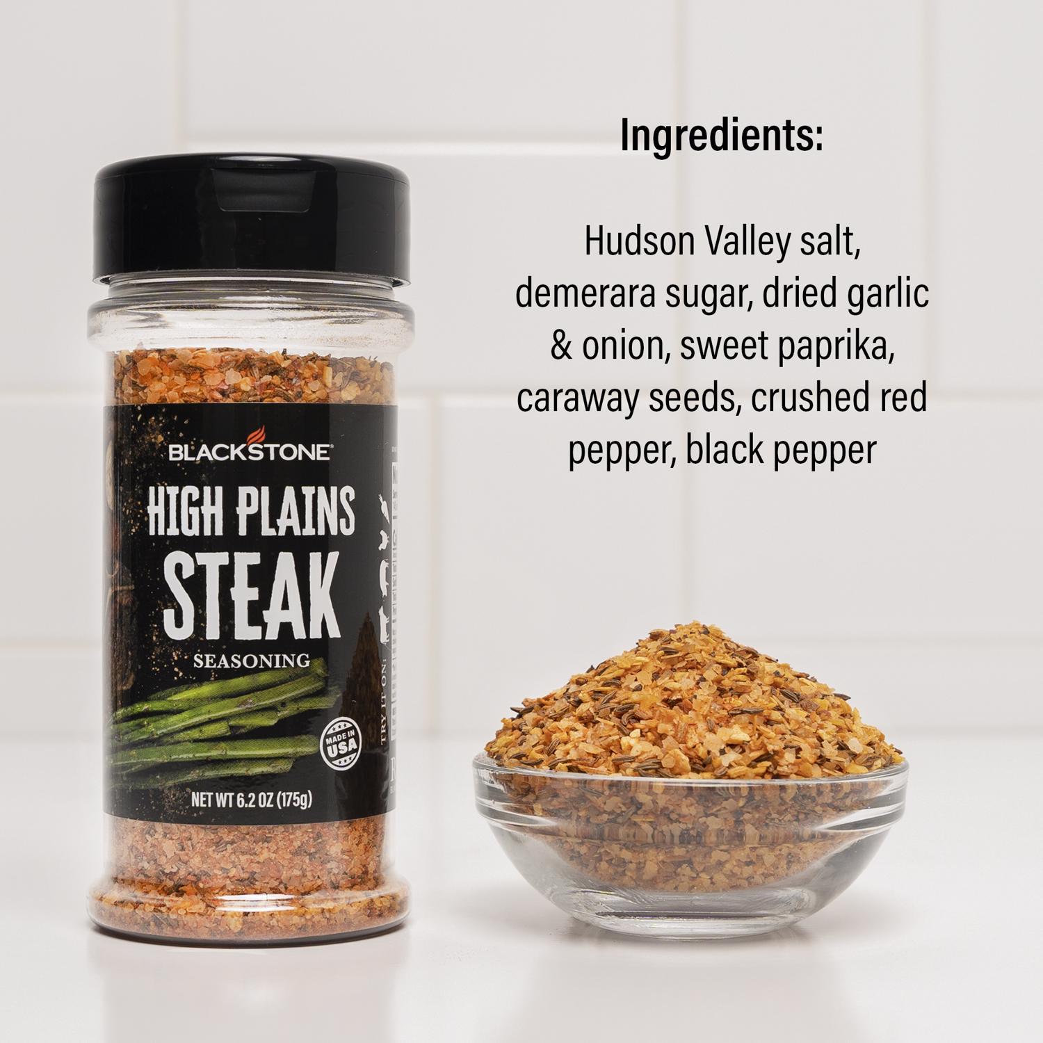 Blackstone High Plains Steak Seasoning BBQ Seasoning 6.2 oz