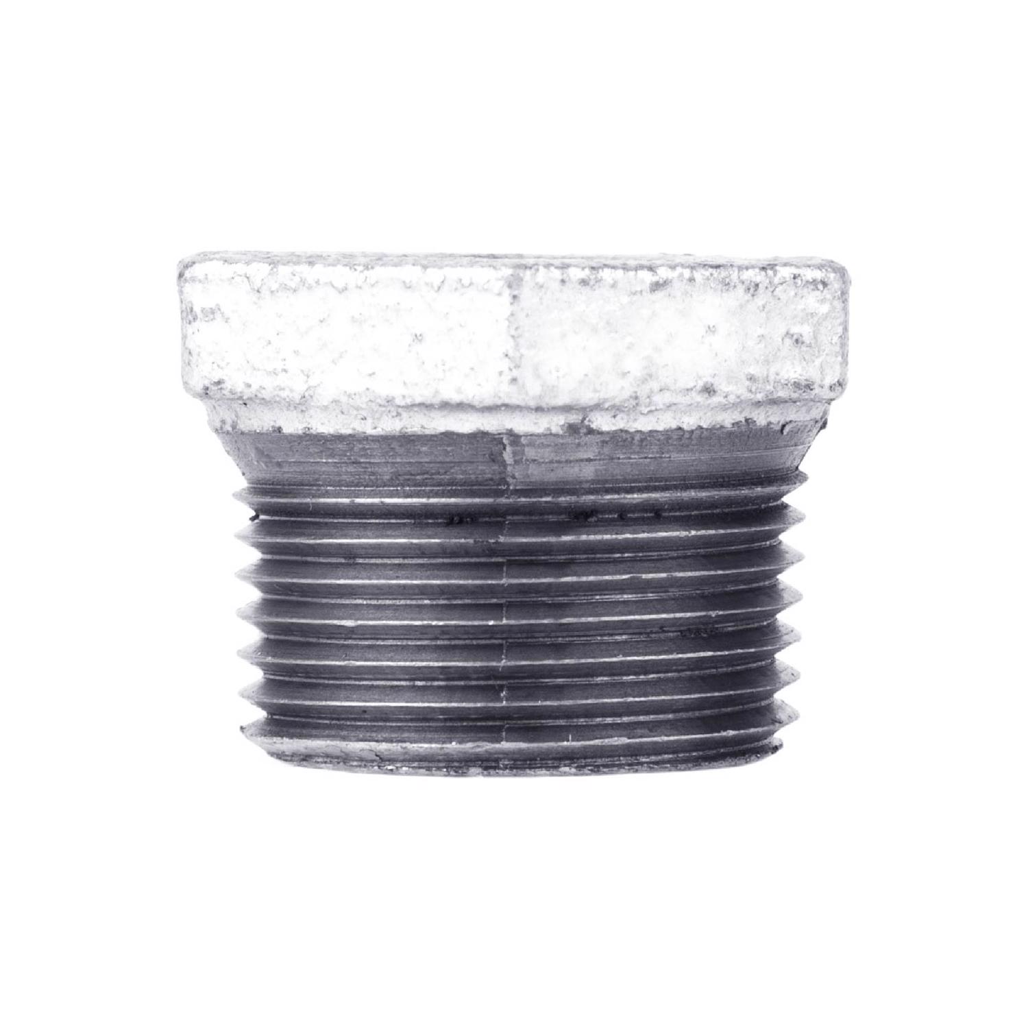 STZ Industries 1/2 in. MIP each X 3/8 in. D FIP Galvanized Malleable Iron Hex Bushing