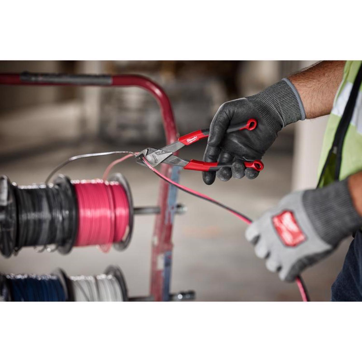 Milwaukee Made In USA 8.29 in. Forged Steel Diagonal Pliers