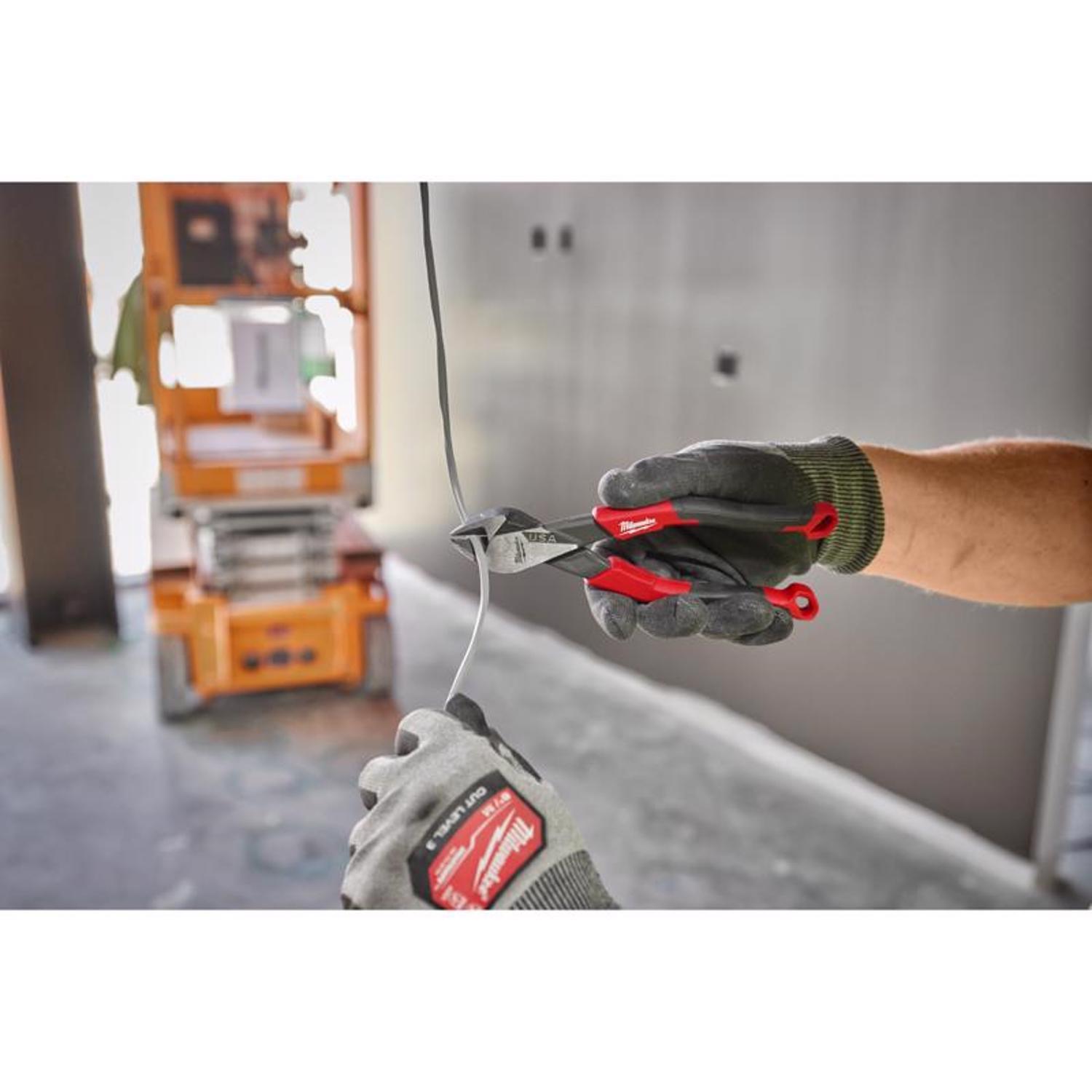 Milwaukee 6.5 in. Forged Steel Diagonal Cutting Pliers