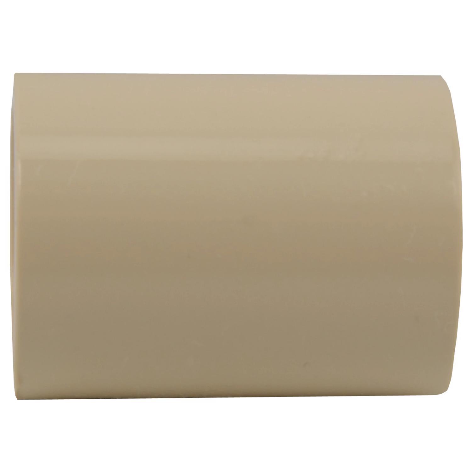 Charlotte Pipe FlowGuard 1/2 in. Socket X 1/2 in. D Socket CPVC Coupling 1 pk