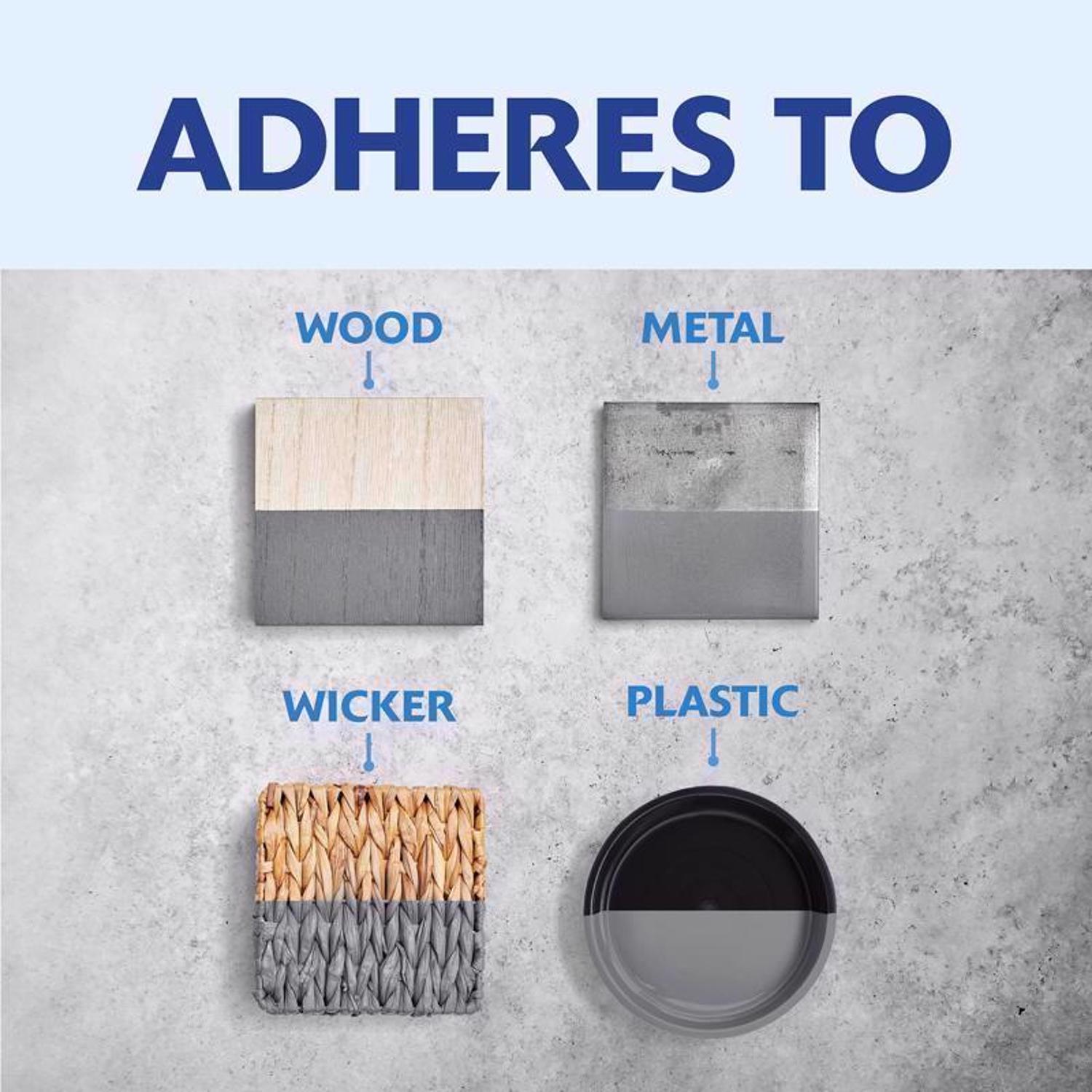 Rust-Oleum Painters Touch 2X Ultra Cover Satin Granite Paint+Primer Spray Paint 12 oz