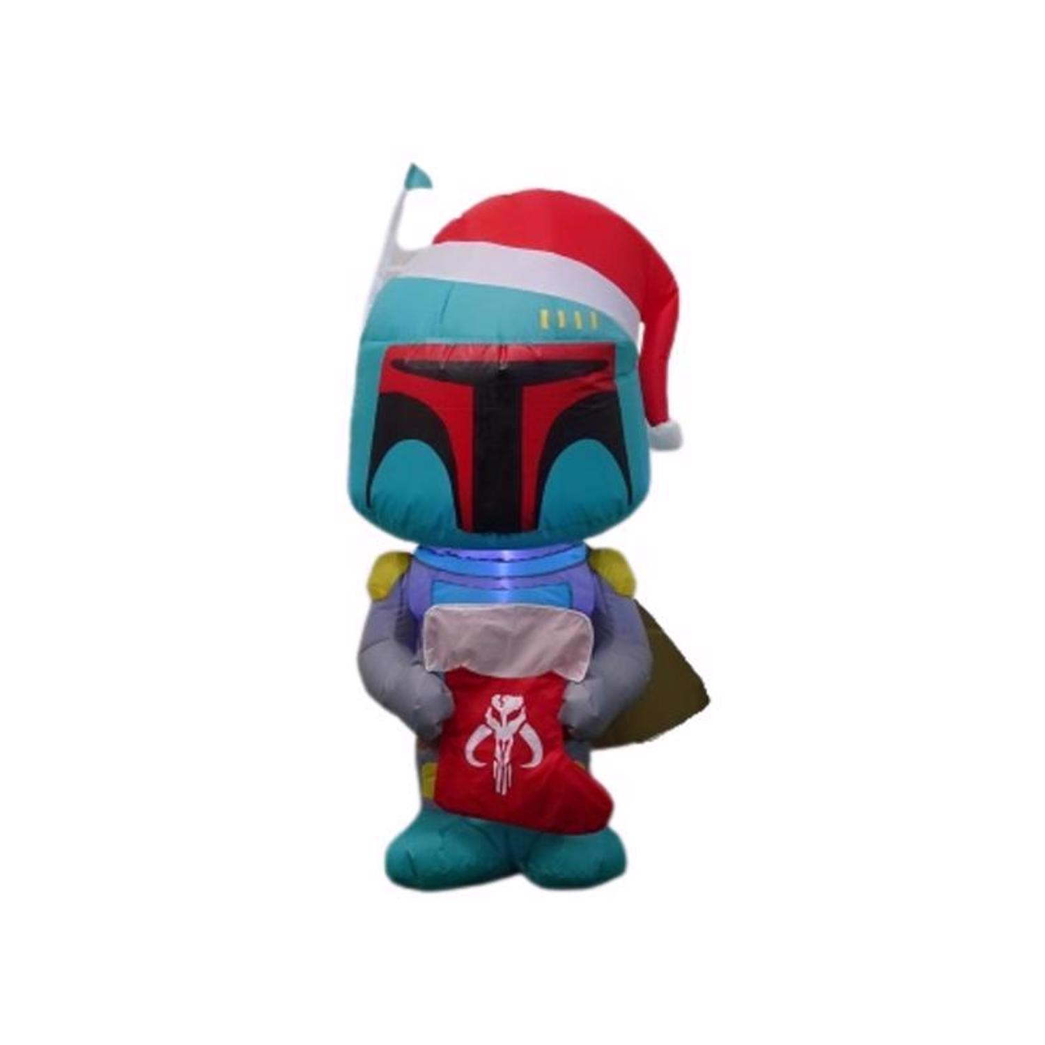 Gemmy Airblown LED Star Wars 3.5 ft. Boba Fett Inflatable