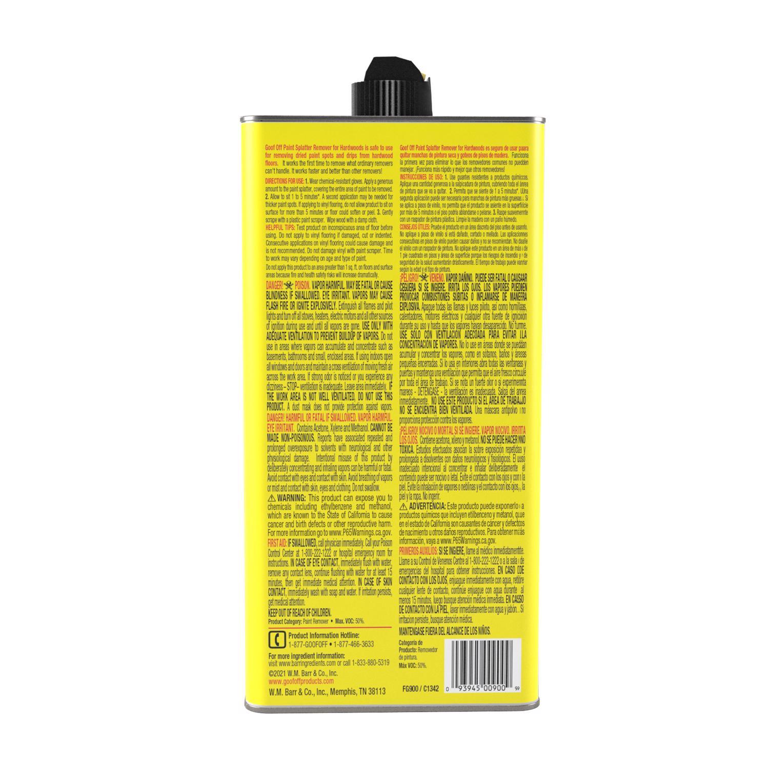 Goof Off Paint Remover 12 oz