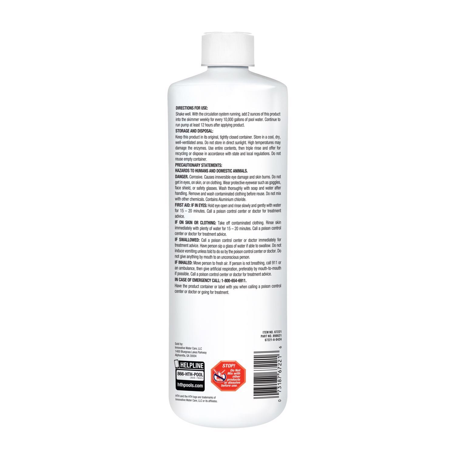 HTH Pool Care Liquid Phosphate Remover 1 qt