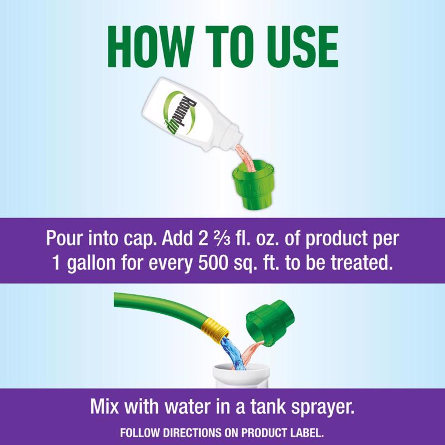 Roundup Weed Killer Concentrate 32 oz