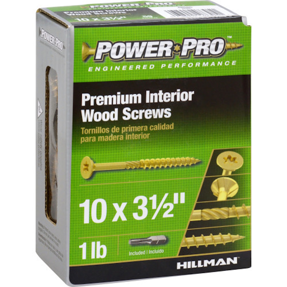 Screw Power Pro Int 10 x 3-1/2 1#