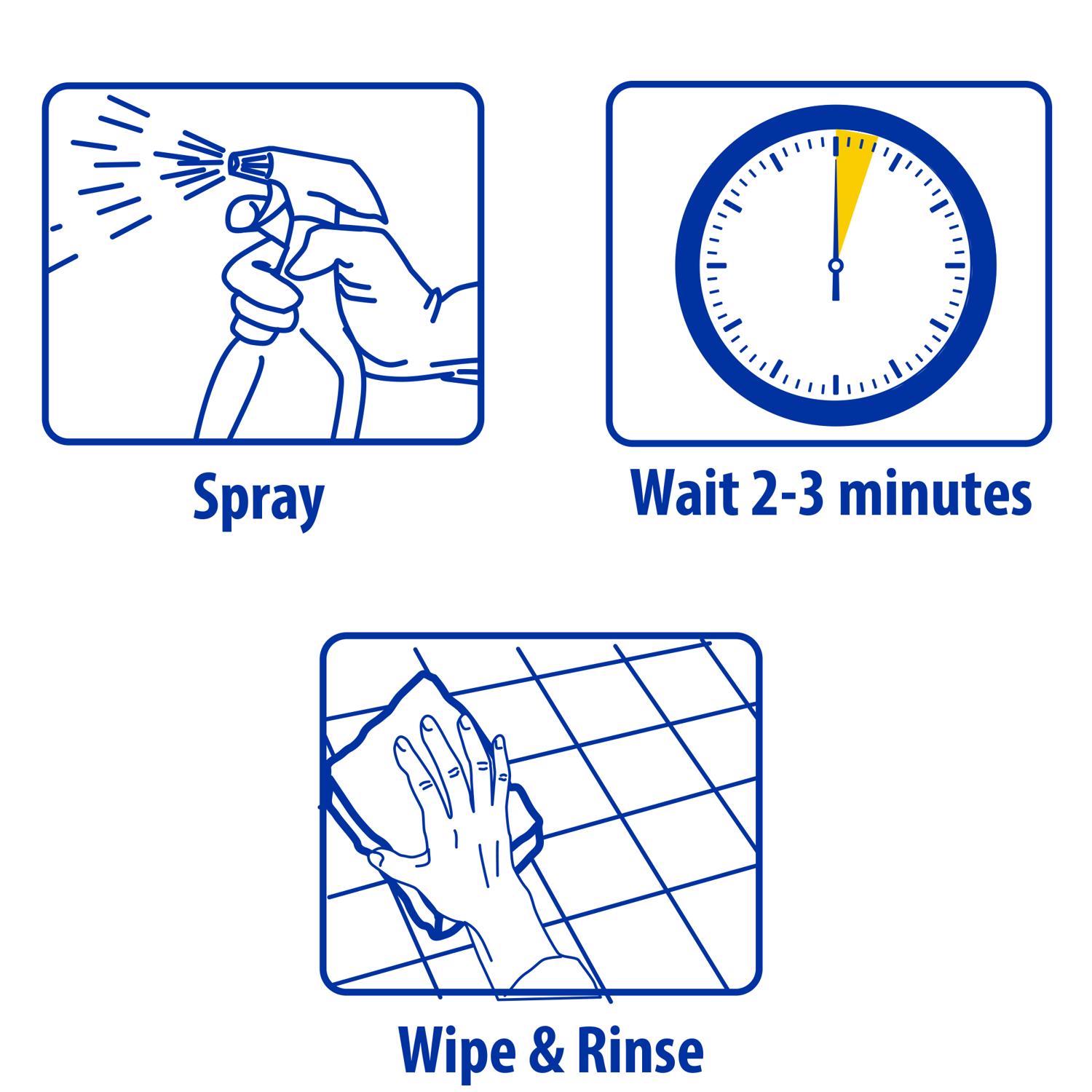 Zep Morning Rain Scent Tub and Tile Cleaner 32 oz Liquid