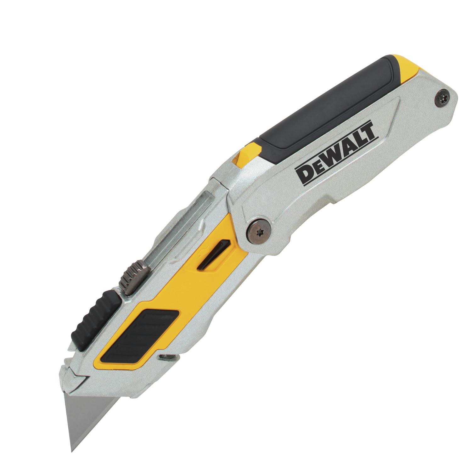 DeWalt Folding Utility Knife Gray 1 pk