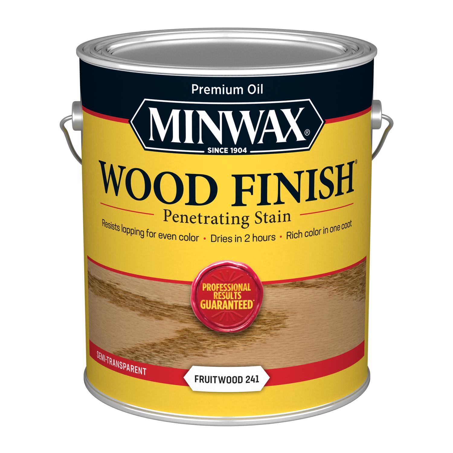 Minwax Wood Finish Semi-Transparent Fruitwood Oil-Based Penetrating Wood Stain 1 gal