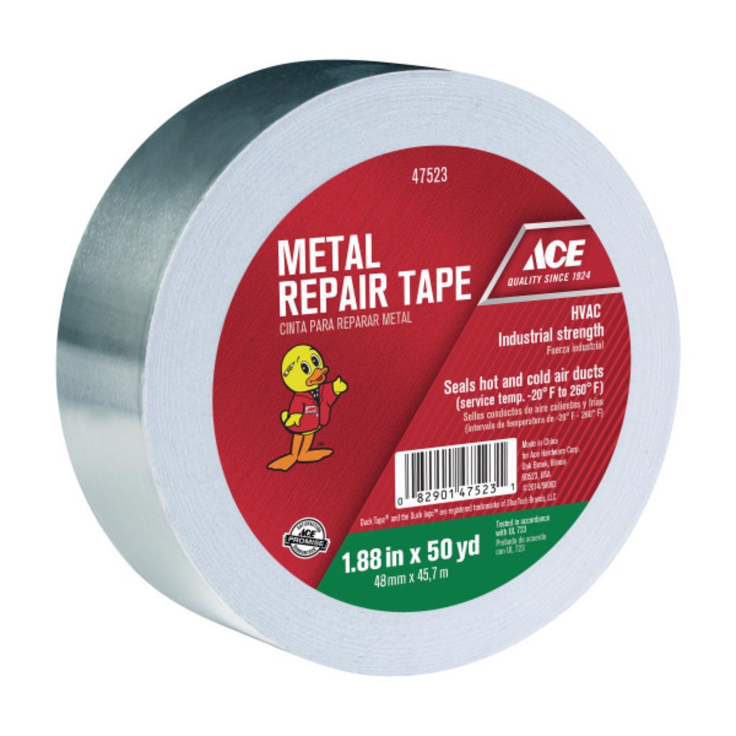 Ace 1.88 in. W X 50 yd L Silver Metal Repair Tape