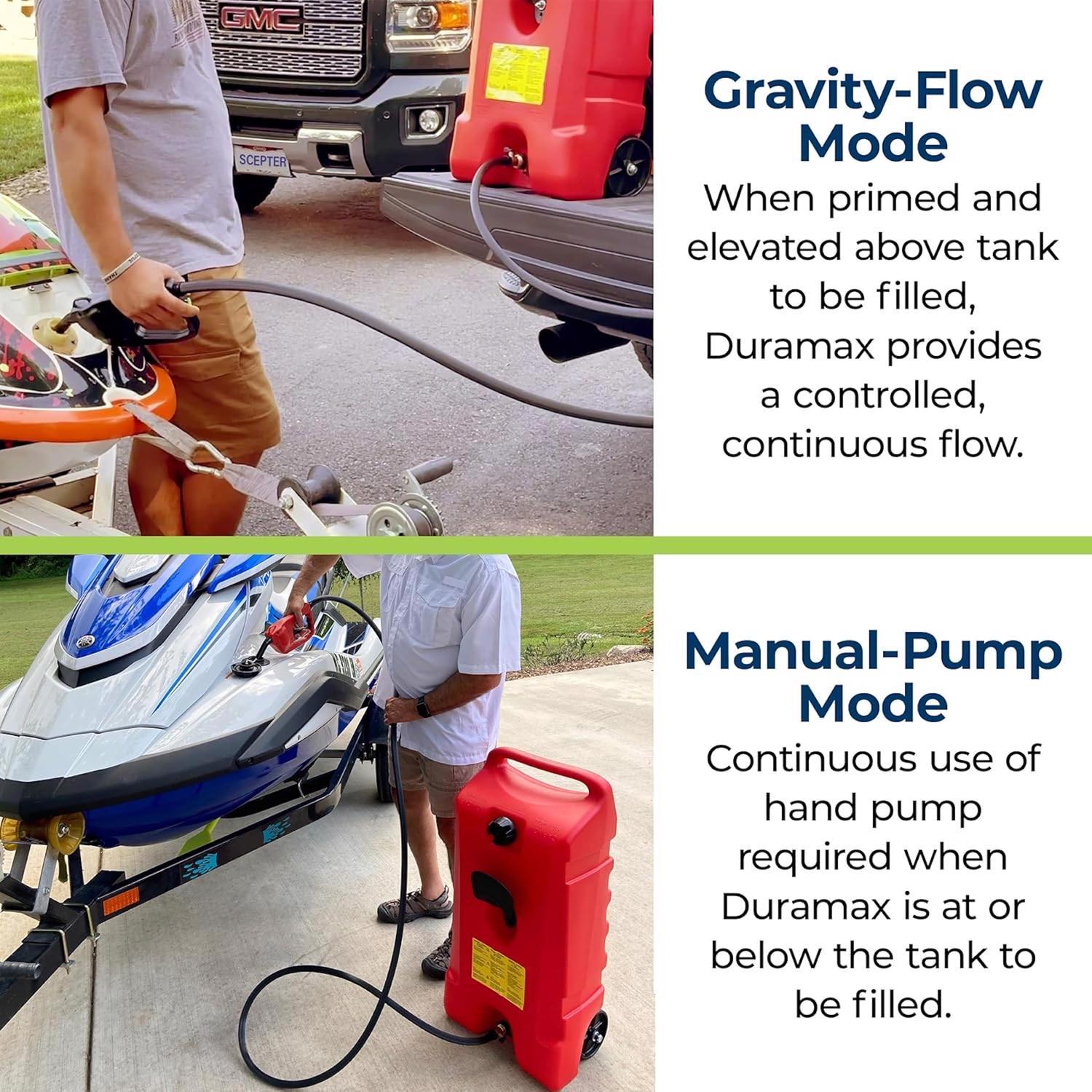 Flo N' Go DuraMax HDPE Portable Fuel Container 14 gal